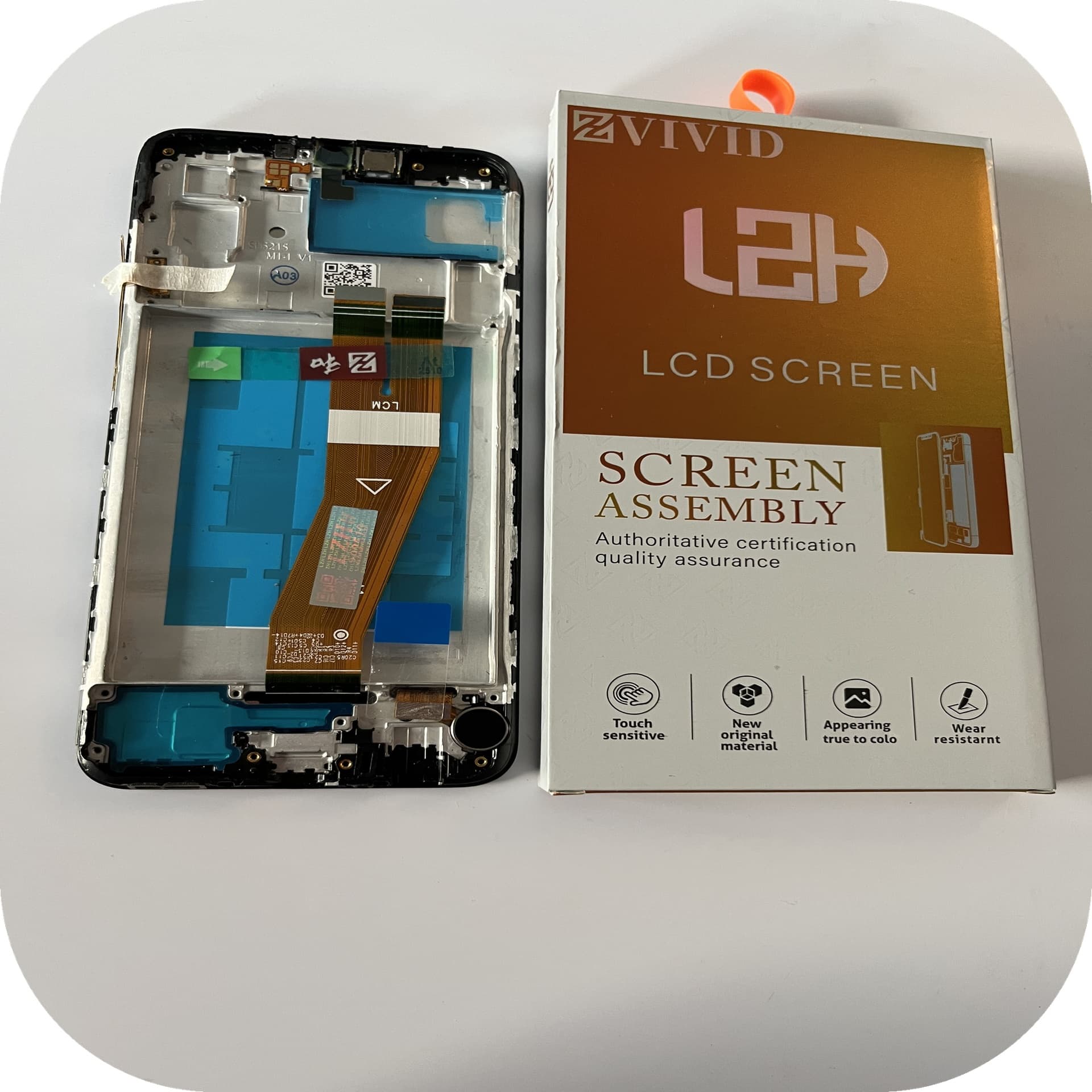 FRONTAL TELA SAMSUNG A03 CORE TFT LCD COM ARO LZH