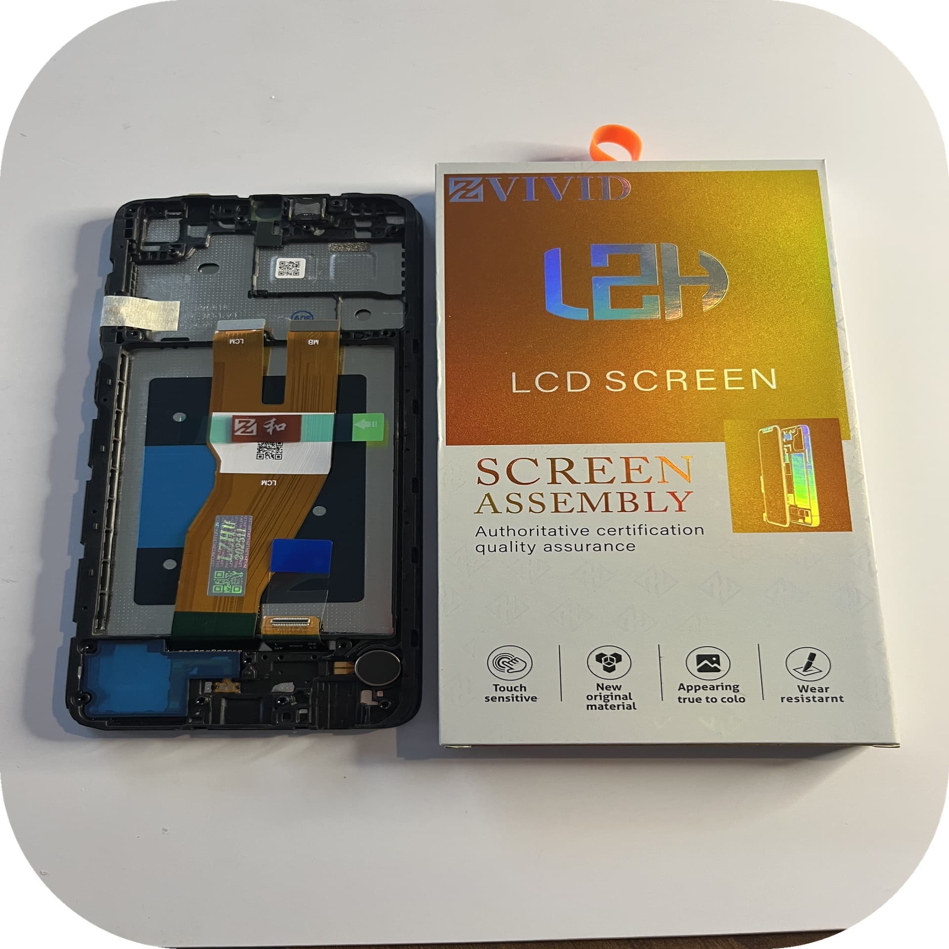 FRONTAL TELA SAMSUNG A05 PLS LCD COM ARO LZH