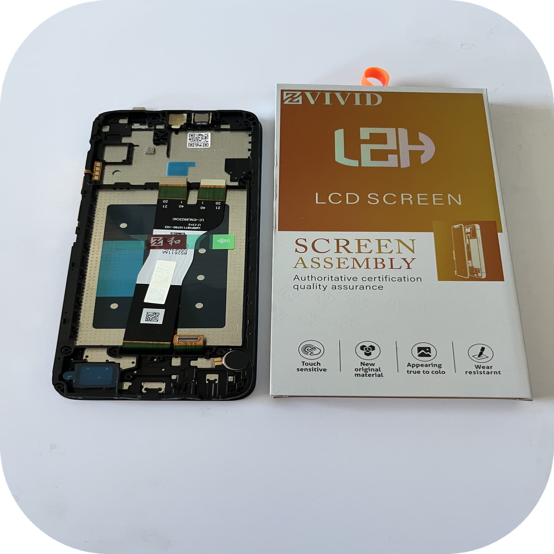 FRONTAL TELA SAMSUNG A05S PLS LCD COM ARO LZH
