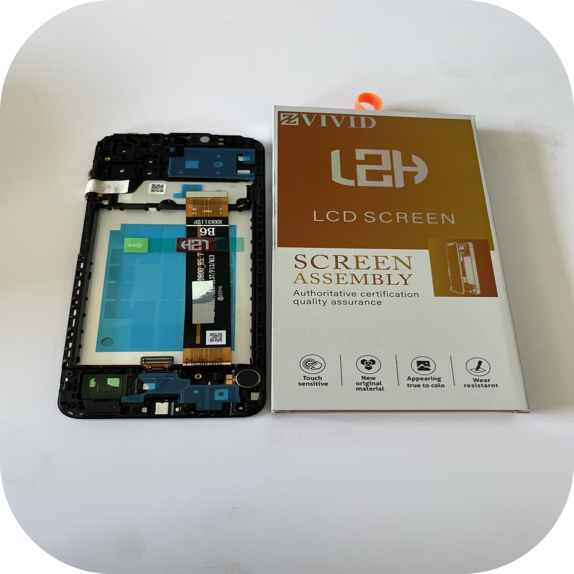 FRONTAL TELA SAMSUNG A13 4G PLS LCD COM ARO LZH