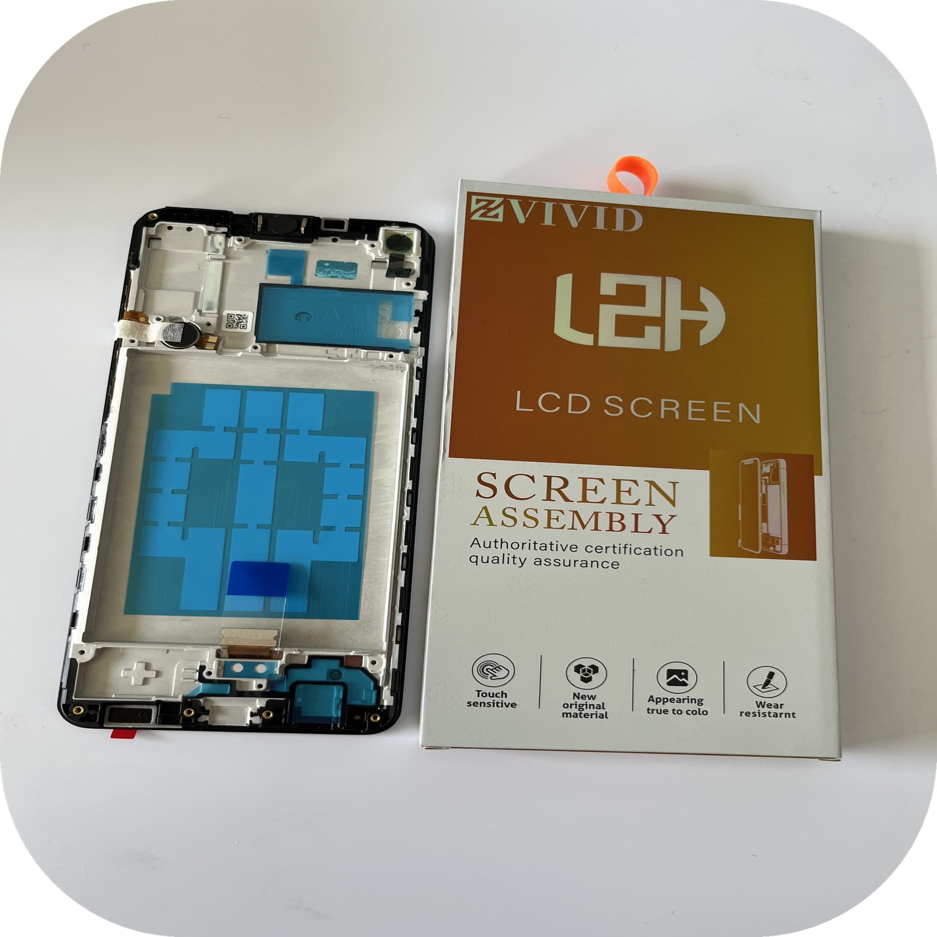 FRONTAL TELA SAMSUNG A21S PLS LCD COM ARO LZH