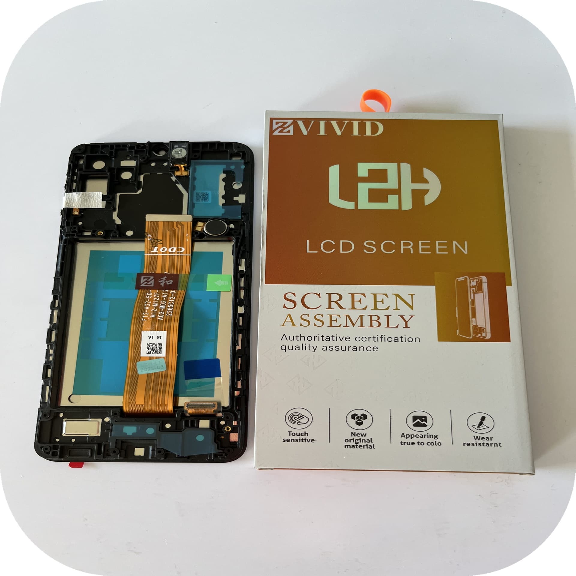 FRONTAL TELA SAMSUNG A32 5G  IPS LCD COM ARO LZH