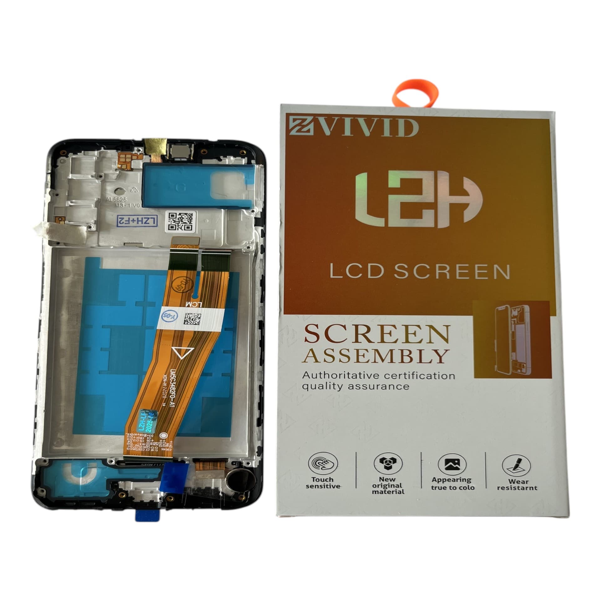 FRONTAL TELA SAMSUNG A03S IPS LCD COM ARO LZH