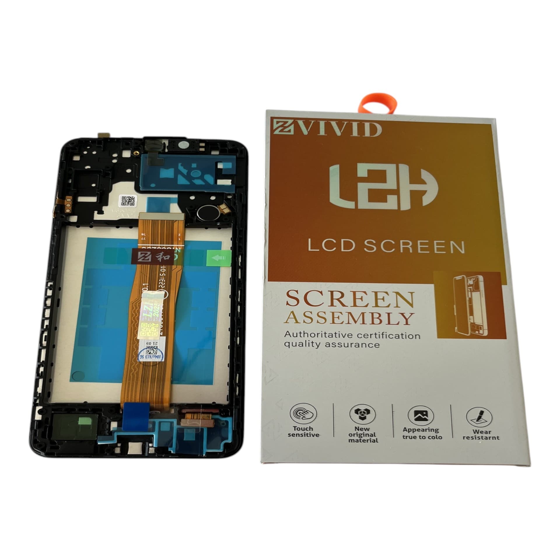 FRONTAL TELA SAMSUNG A04S PLS LCD COM ARO LZH