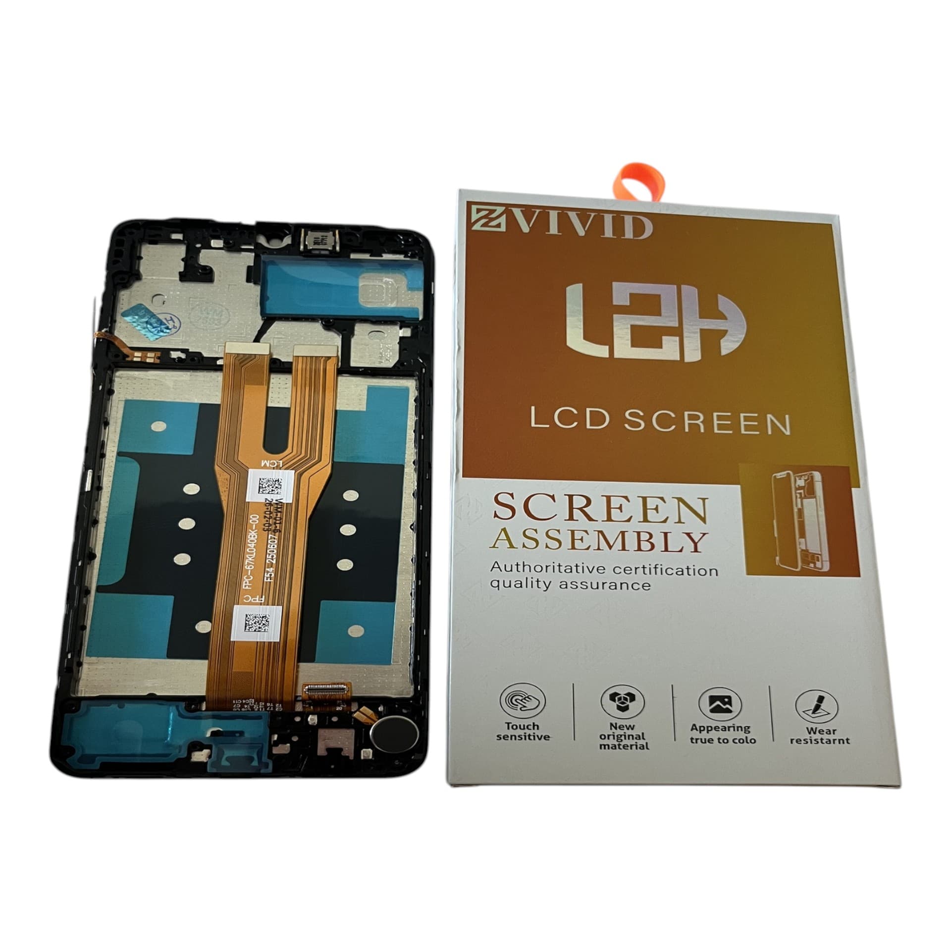 FRONTAL TELA SAMSUNG A06 4G PLS LCD COM ARO LZH