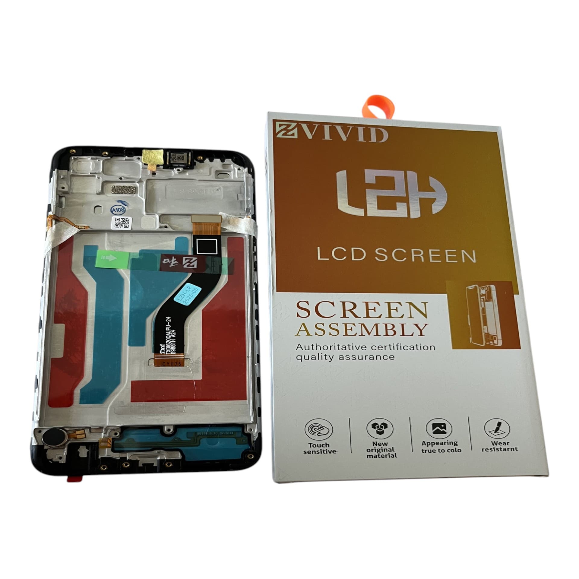 FRONTAL TELA SAMSUNG A10S COM ARO TFT LCD LZH
