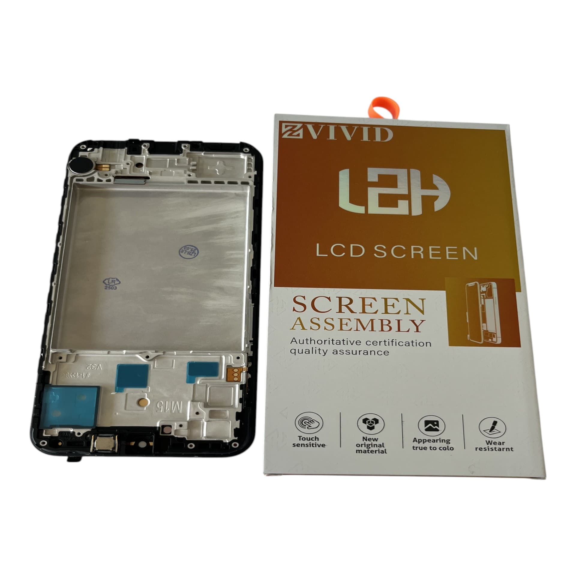 FRONTAL TELA SAMSUNG M15 OLED VIVID COM ARO LZH
