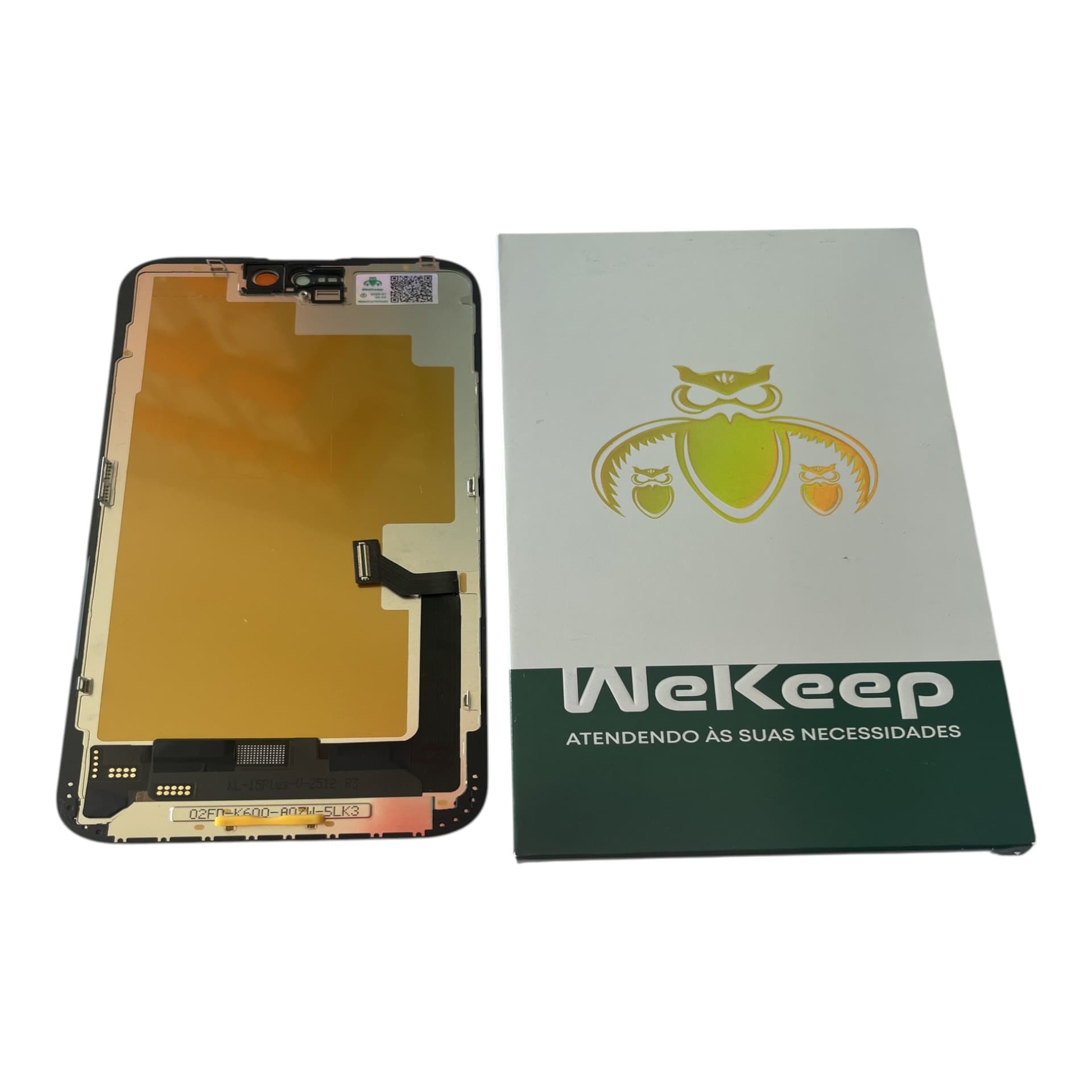 FRONTAL TELA IPHONE 15 PLUS OLED CI WEKEEP