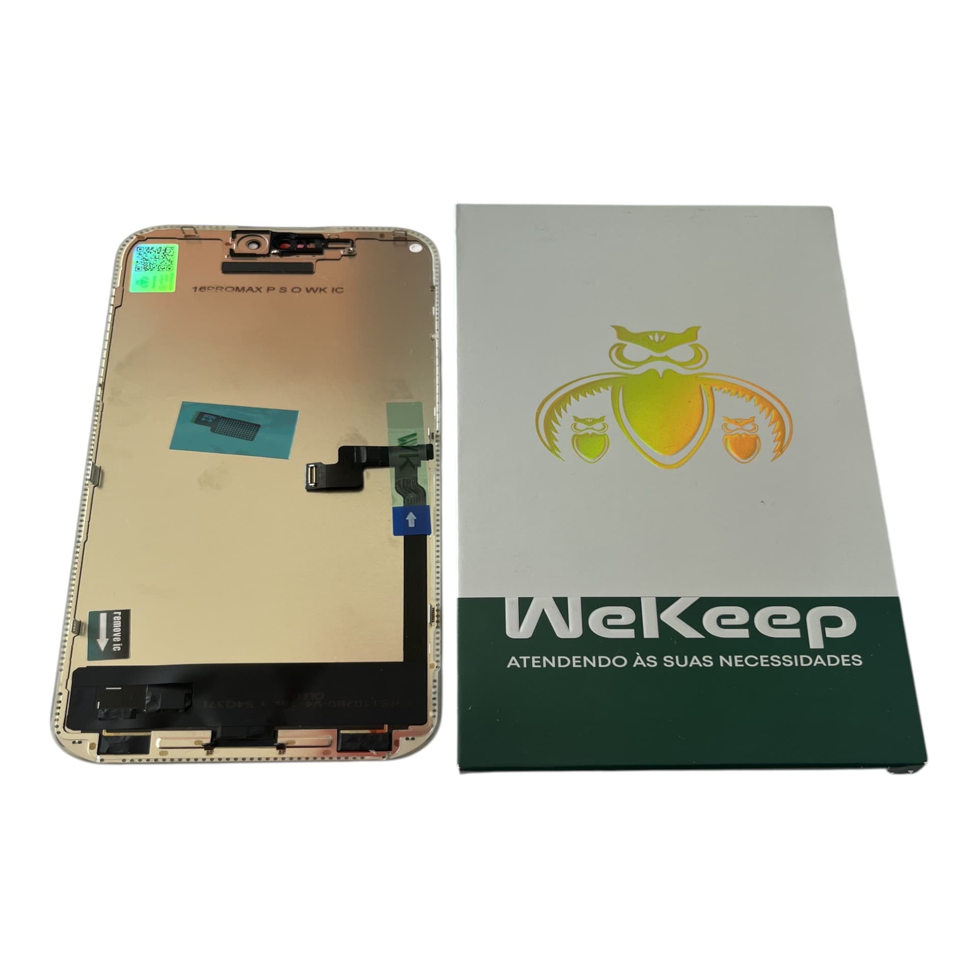 FRONTAL TELA IPHONE 16 PRO MAX OLED CI WEKEEP