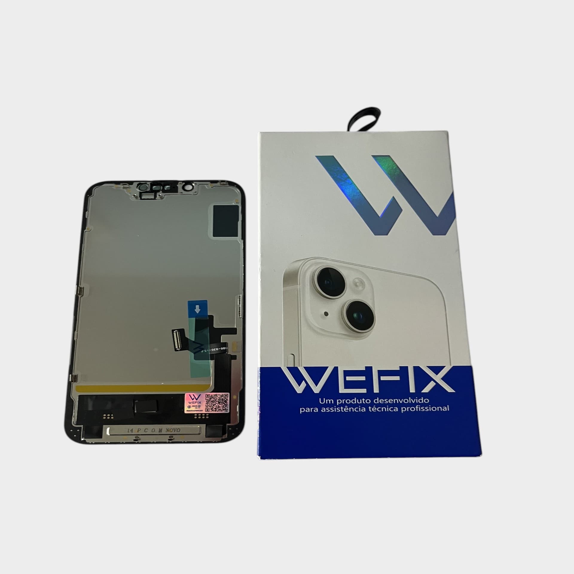 FRONTAL TELA IPHONE 14 AMOLED SOFT WEFIX  EPROM  (EM FALTA)
