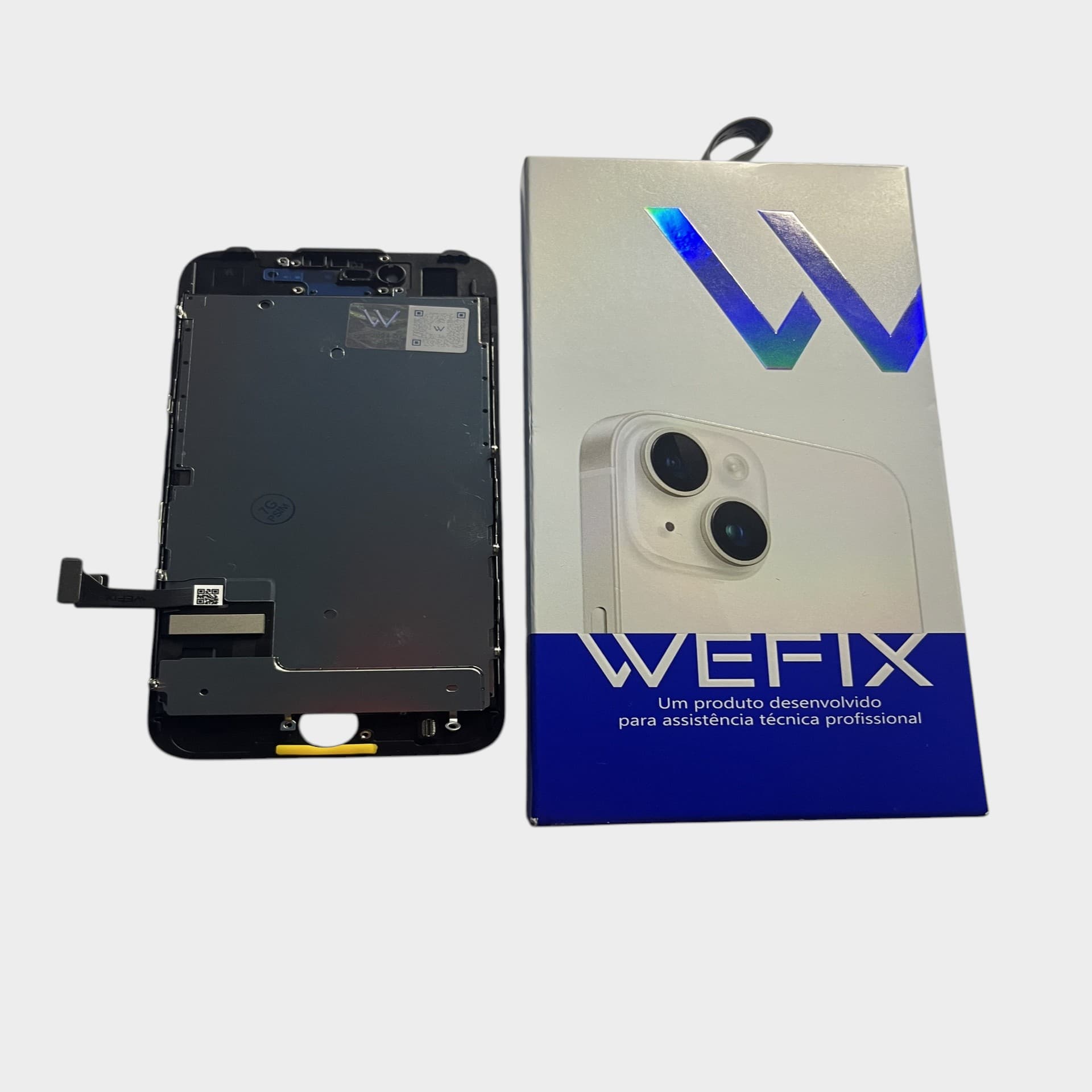 FRONTAL TELA IPHONE 7G VIVID PRETA WEFIX