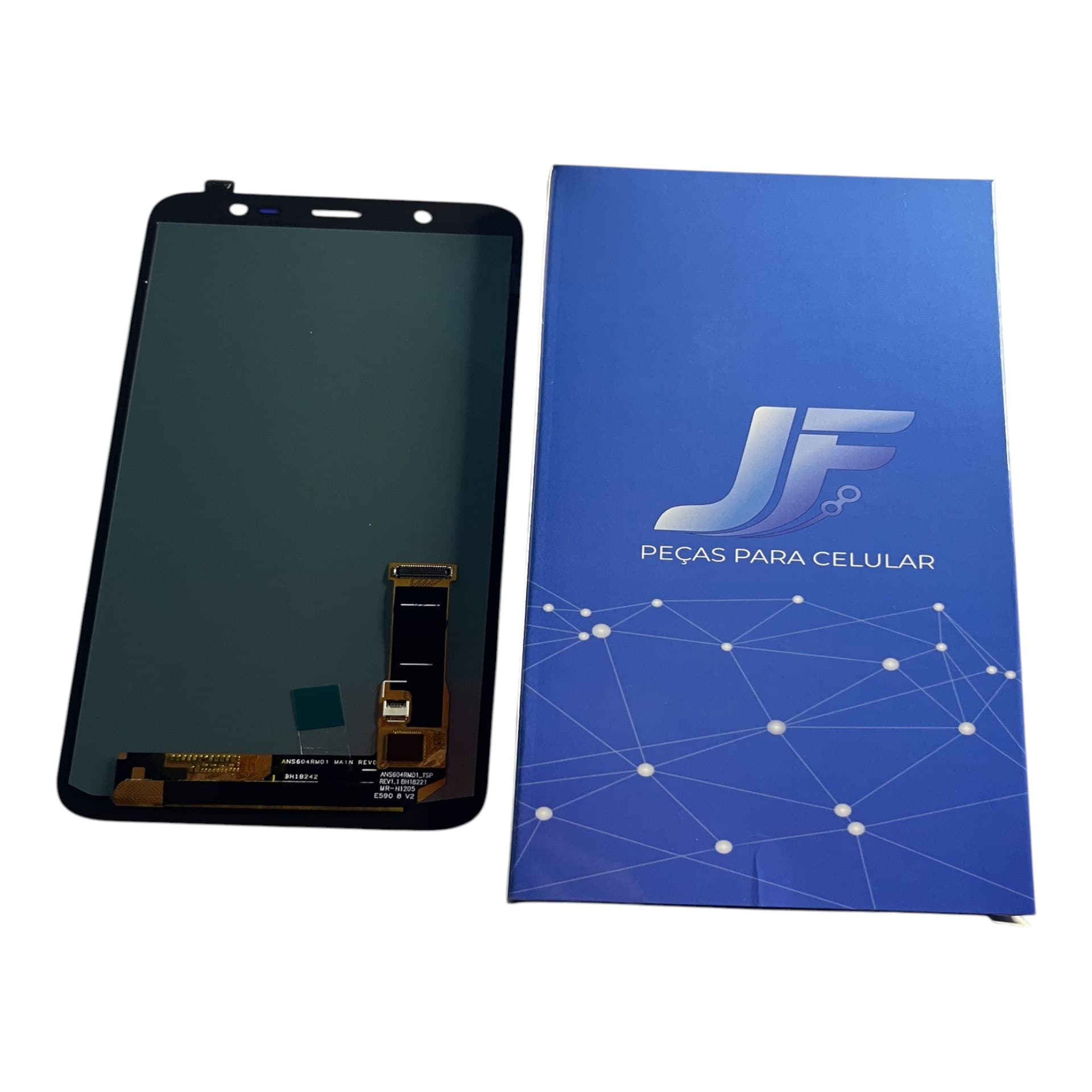 FRONTAL TELA SAMSUNG  J8 OLED SEM ARO WCELL