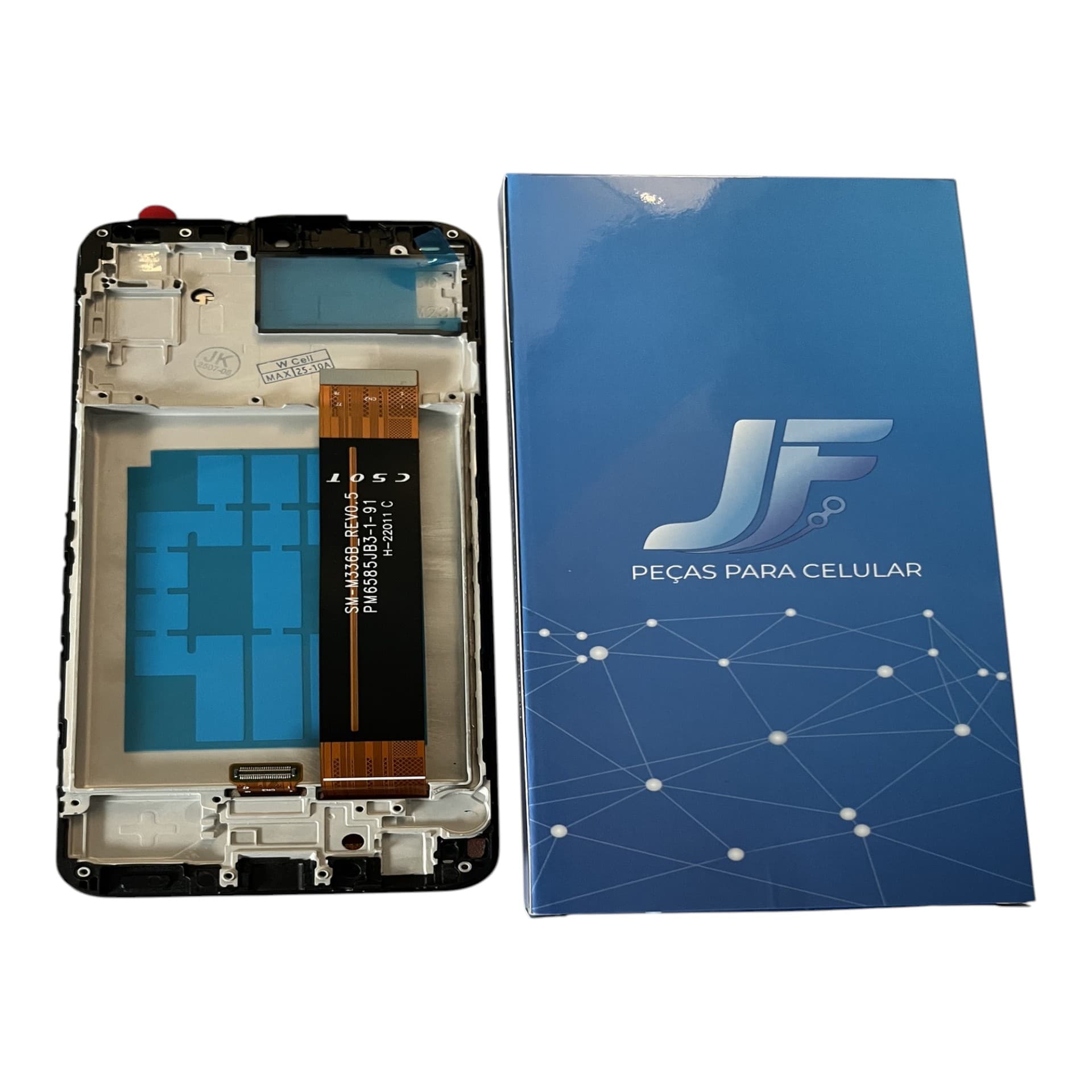 FRONTAL TELA SAMSUNG A23 4G PLS LCD COM ARO WCELL