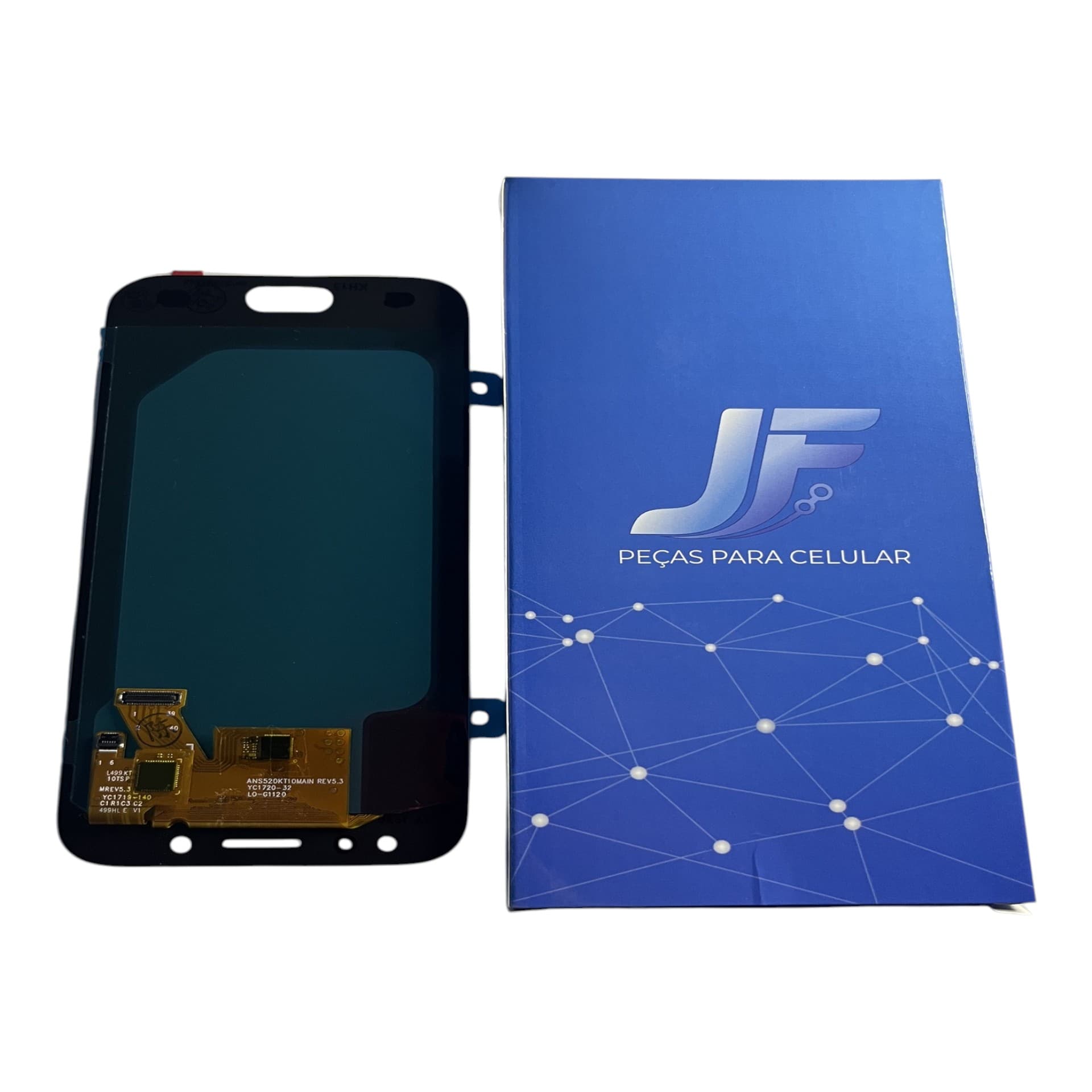 FRONTAL TELA SAMSUNG J5 PRO OLED DOURADA SEM ARO WCELL