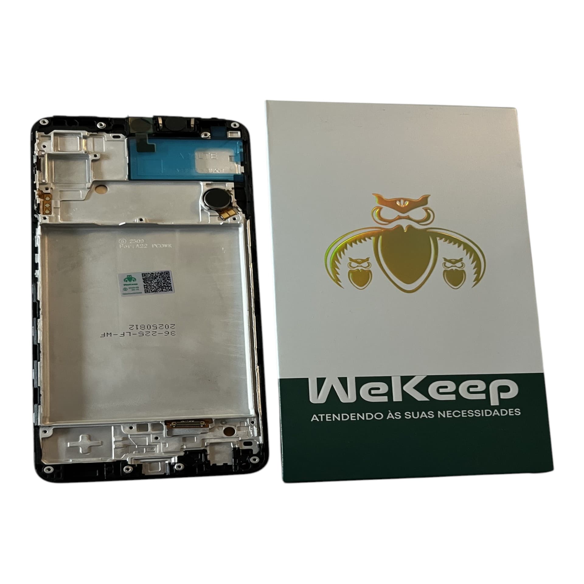 FRONTAL TELA SAMSUNG A22 4G OLED VIVID COM ARO WEKEEP