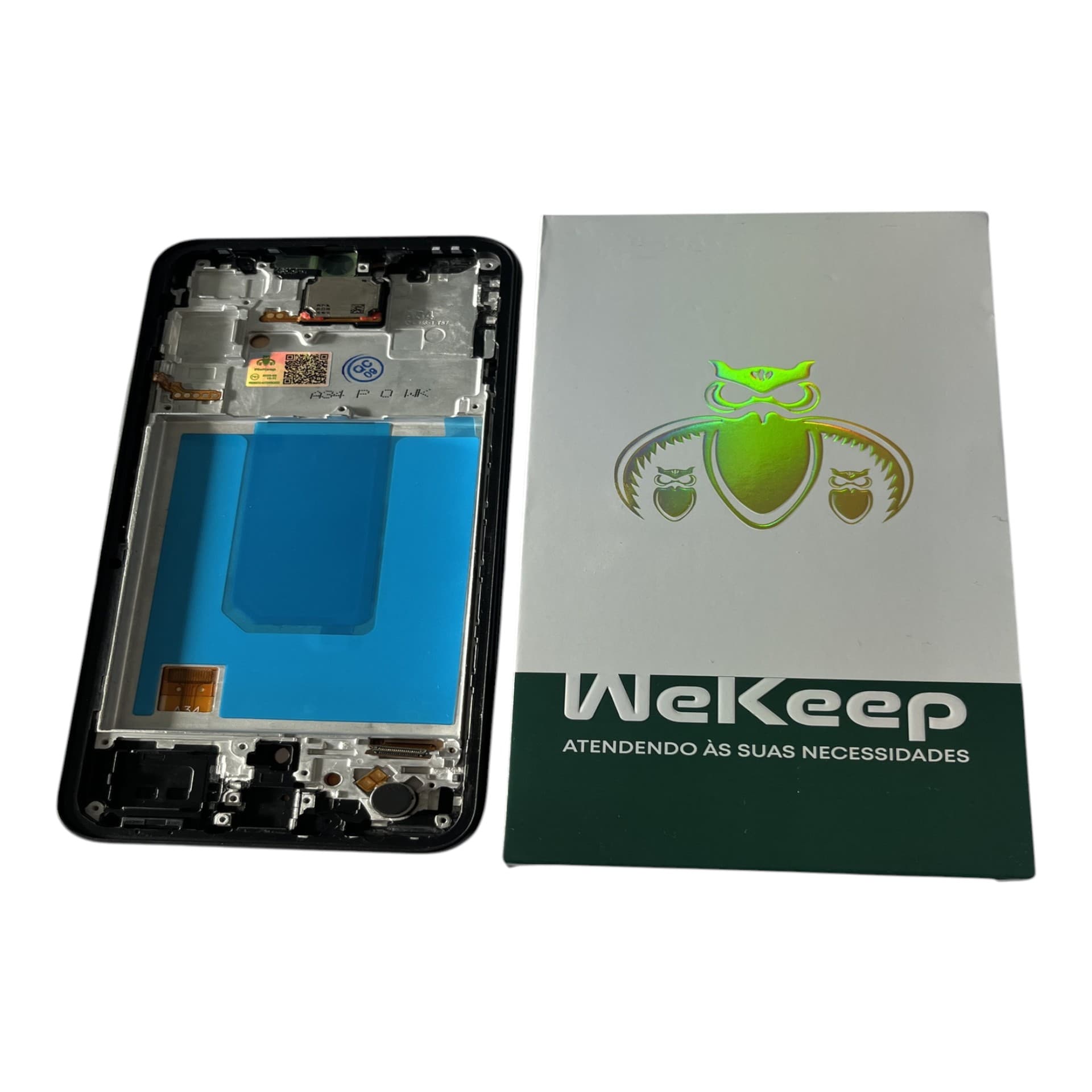 FRONTAL TELA SAMSUNG A34 OLED VIVID COM ARO WEKEEP