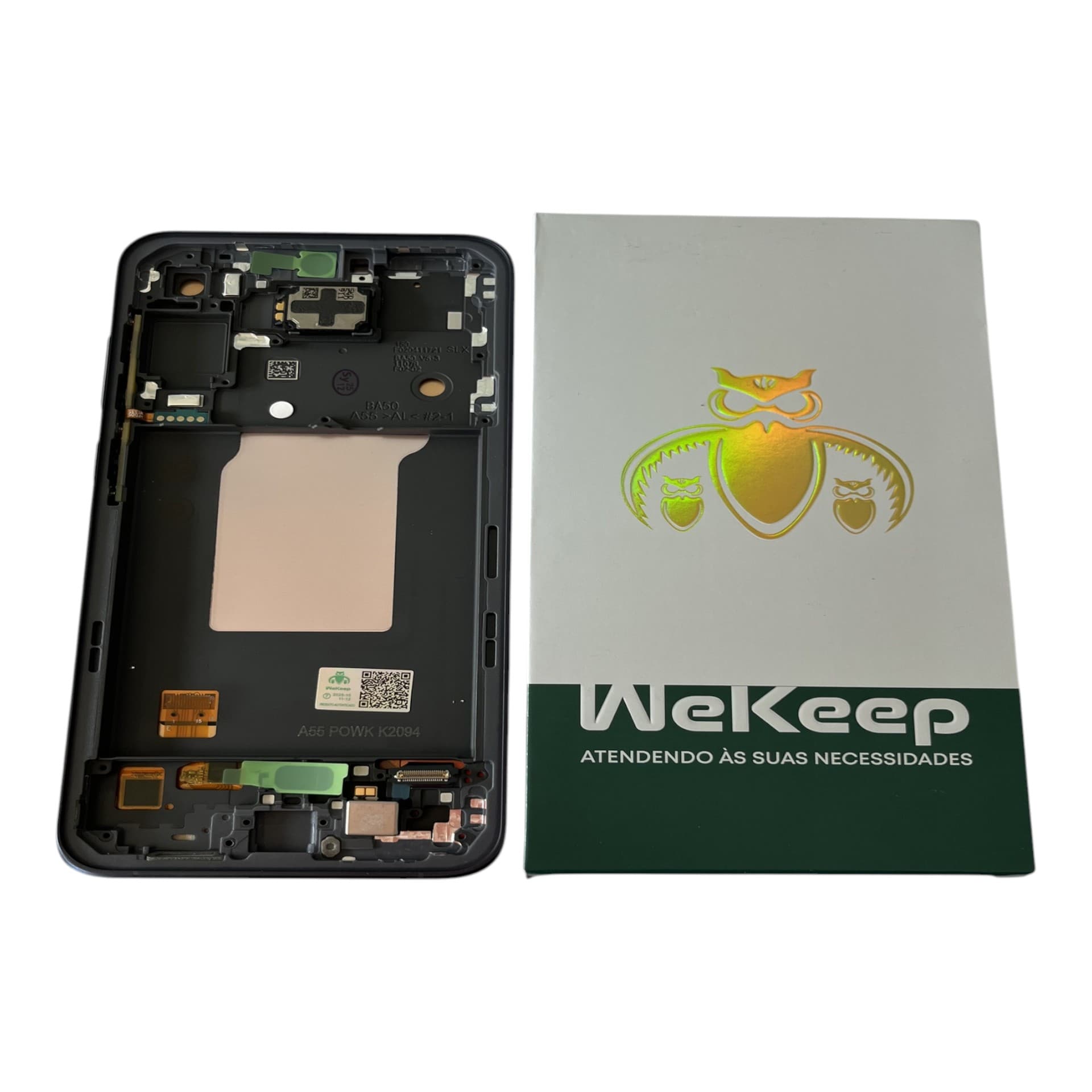 FRONTAL TELA SAMSUNG A55 OLED VIVID  COM ARO WEKEEP
