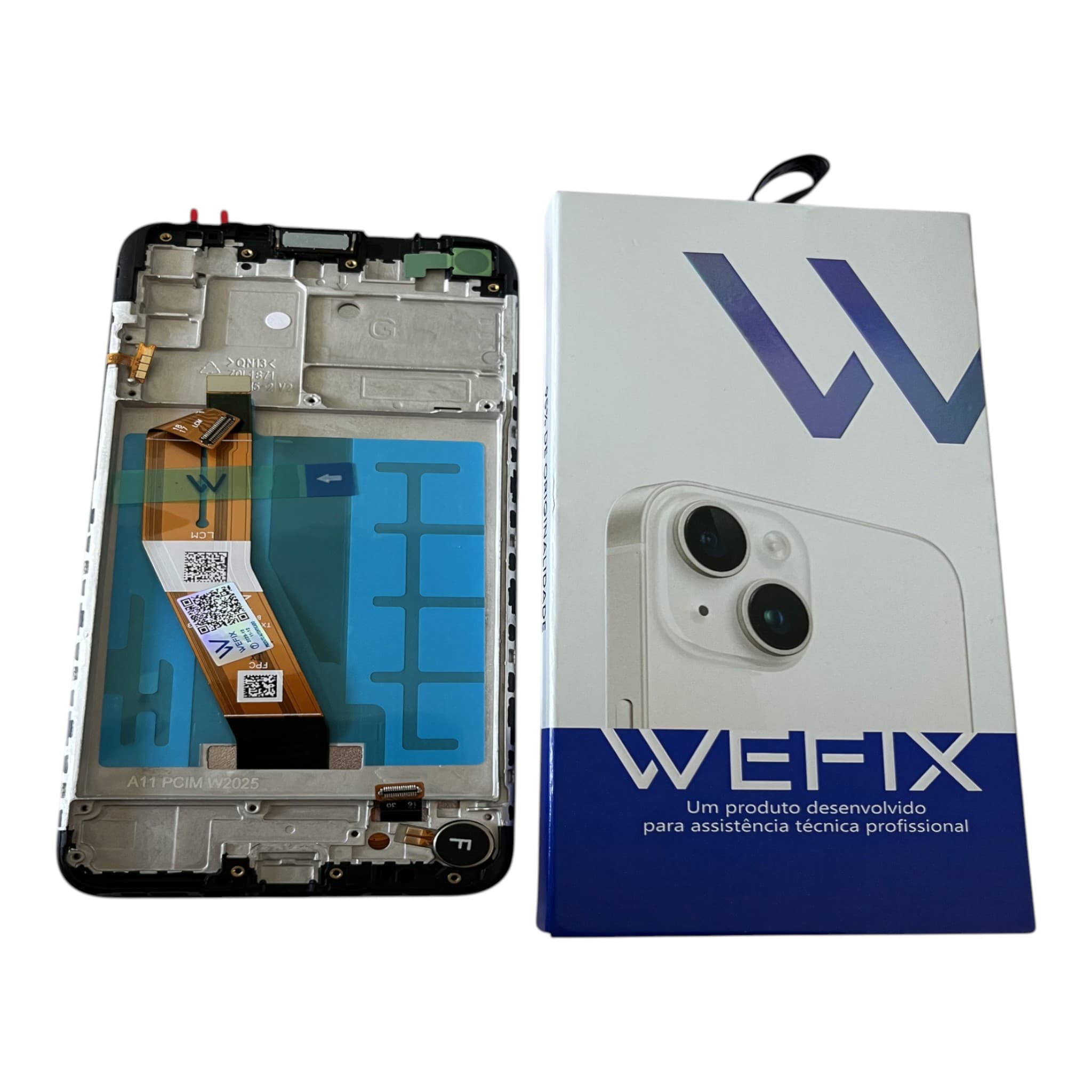 FRONTAL TELA SAMSUNG A11 PLS LCD COM ARO WEFIX