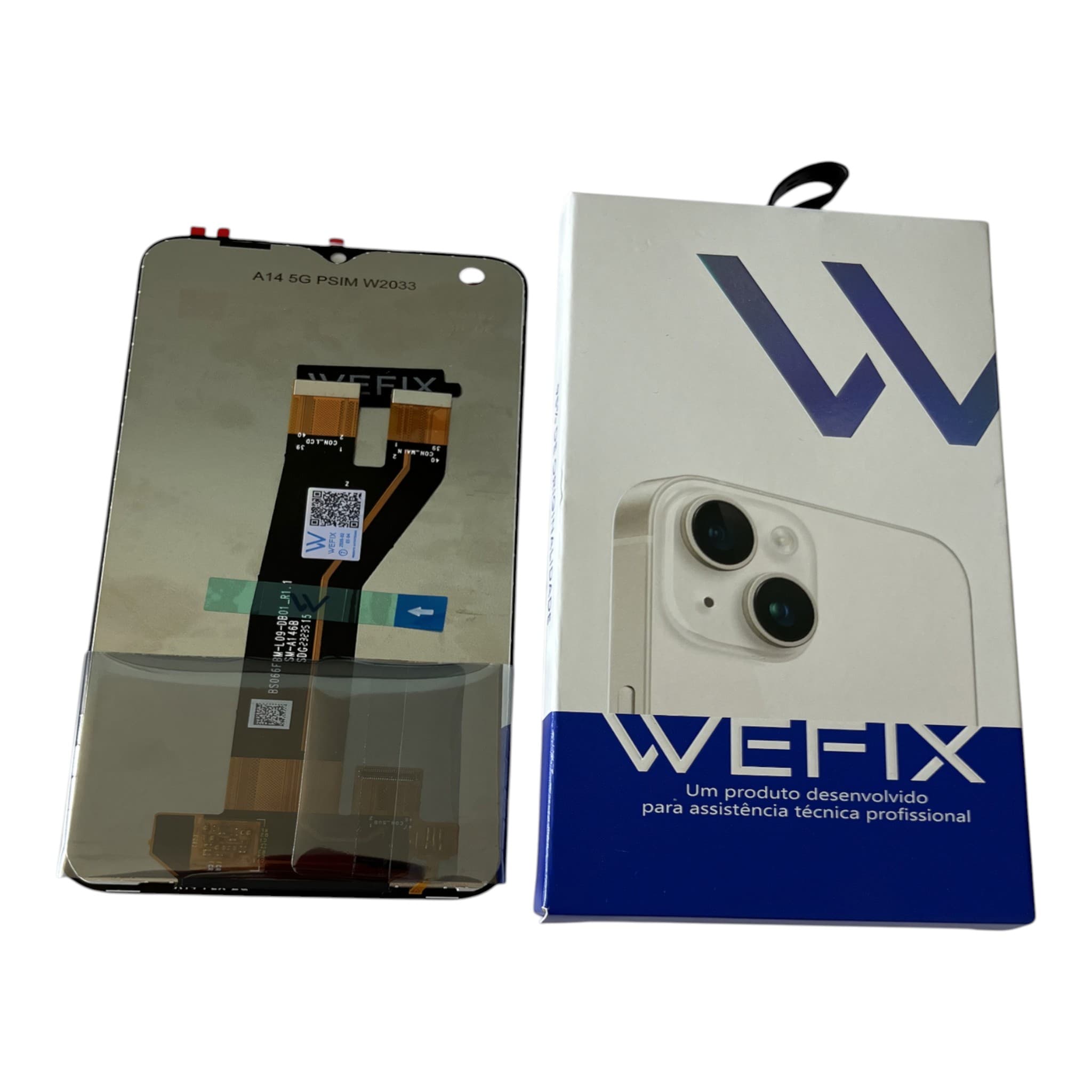 FRONTAL TELA SAMSUNG A14 5G PLS LCD SEM ARO WEFIX