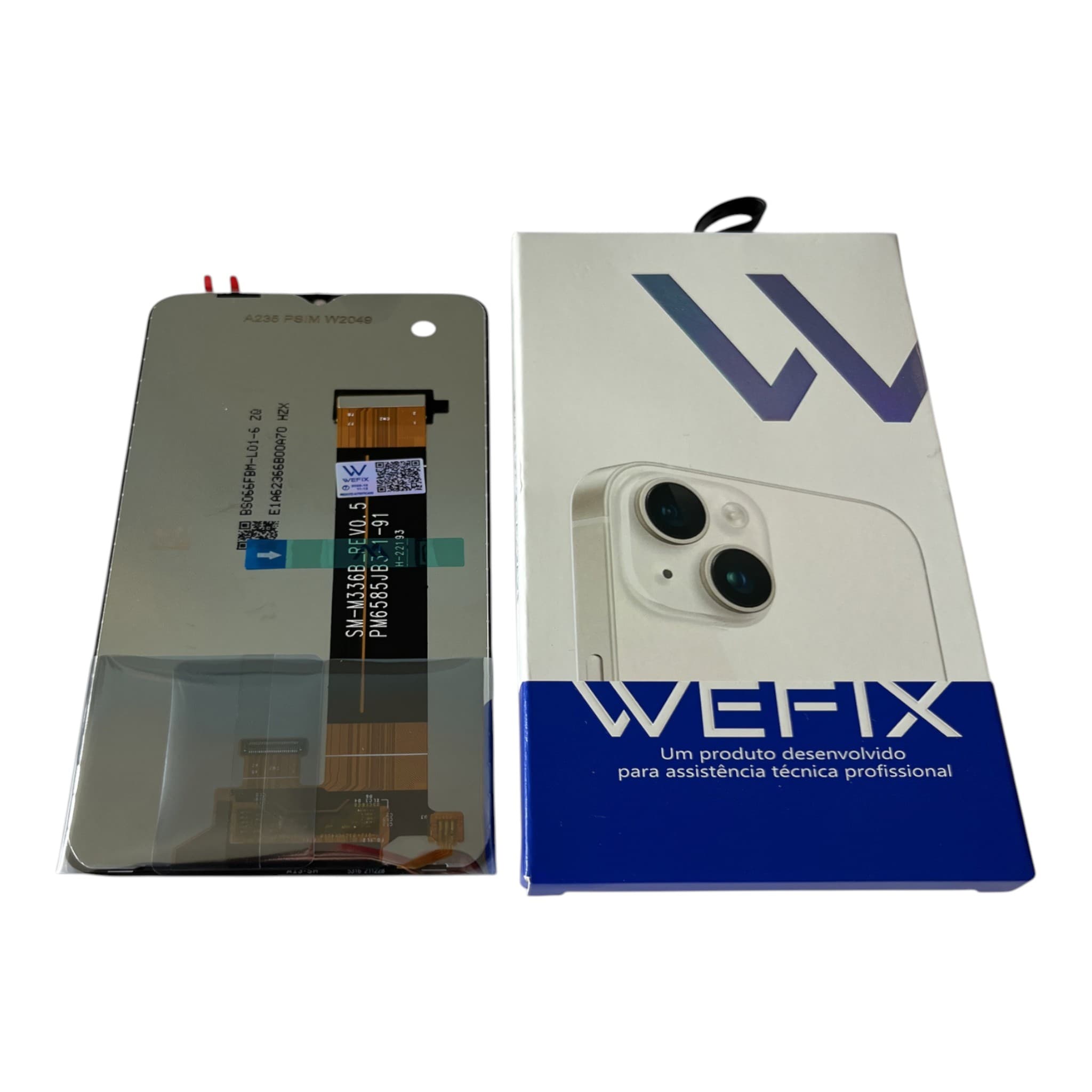 FRONTAL TELA SAMSUNG A23 4G PLS LCD SEM ARO WEFIX