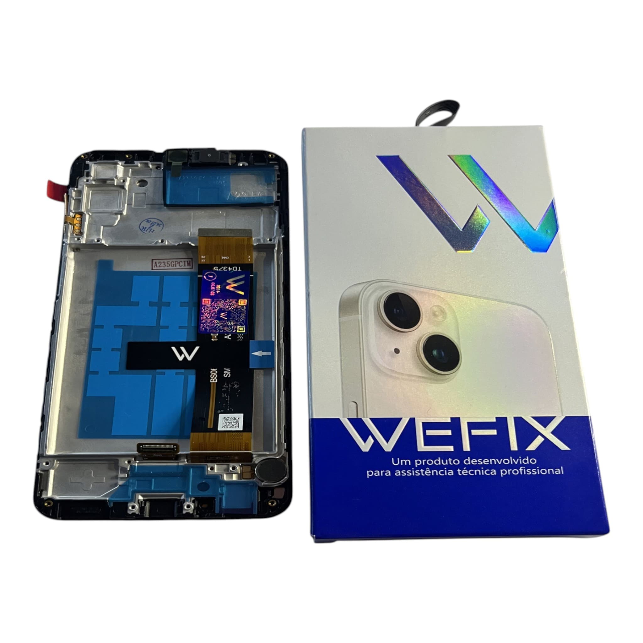 FRONTAL TELA SAMSUNG A23 5G PLS LCD COM ARO WEFIX