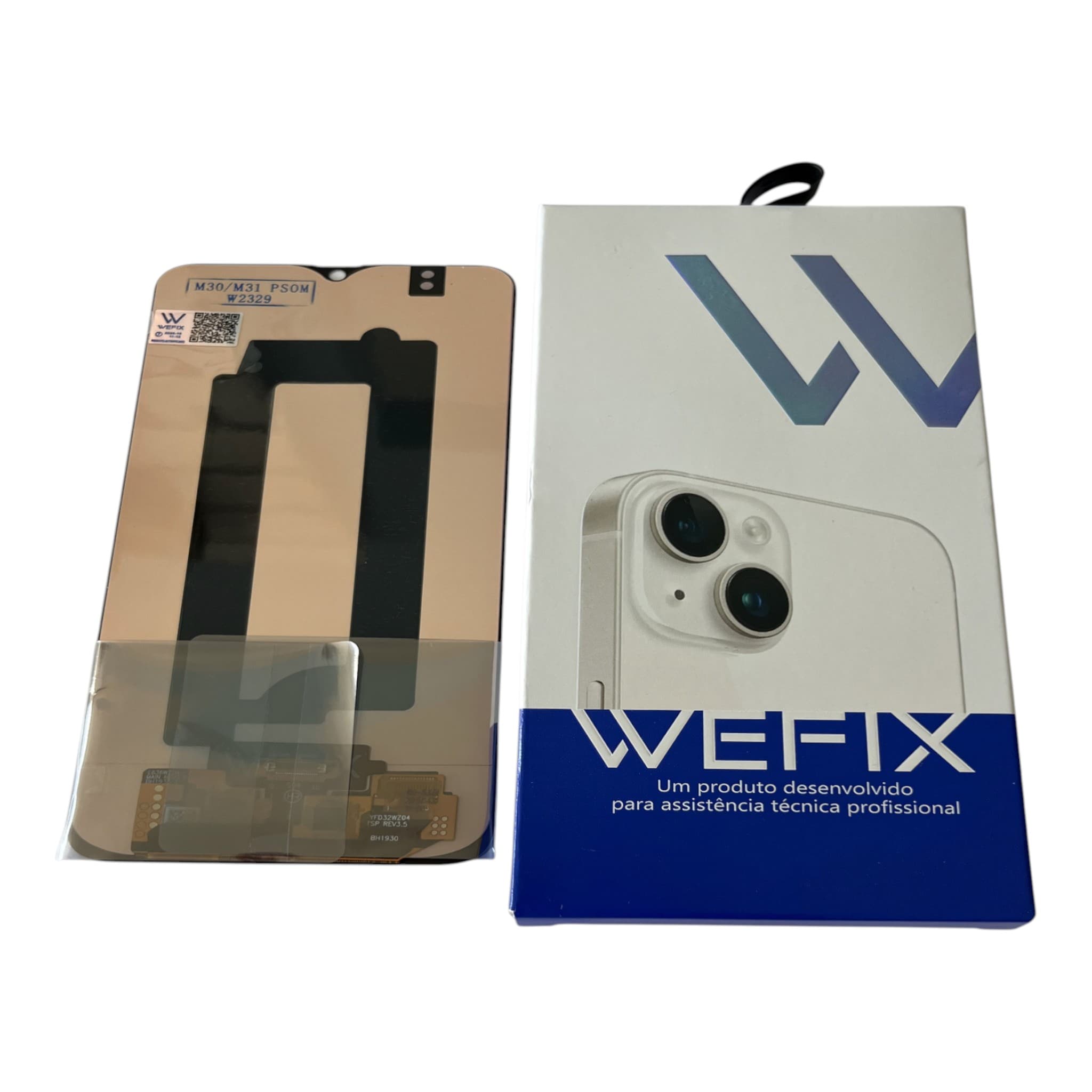FRONTAL TELA SAMSUNG M21S/ M30/ M21 / M31 OLED SEM ARO WEFIX