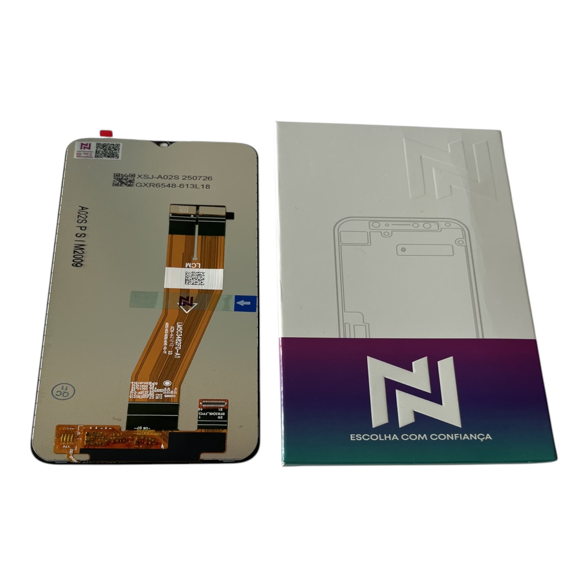 FRONTAL TELA SAMSUNG A03/ A03S/ A02S / A04E SEM ARO NN