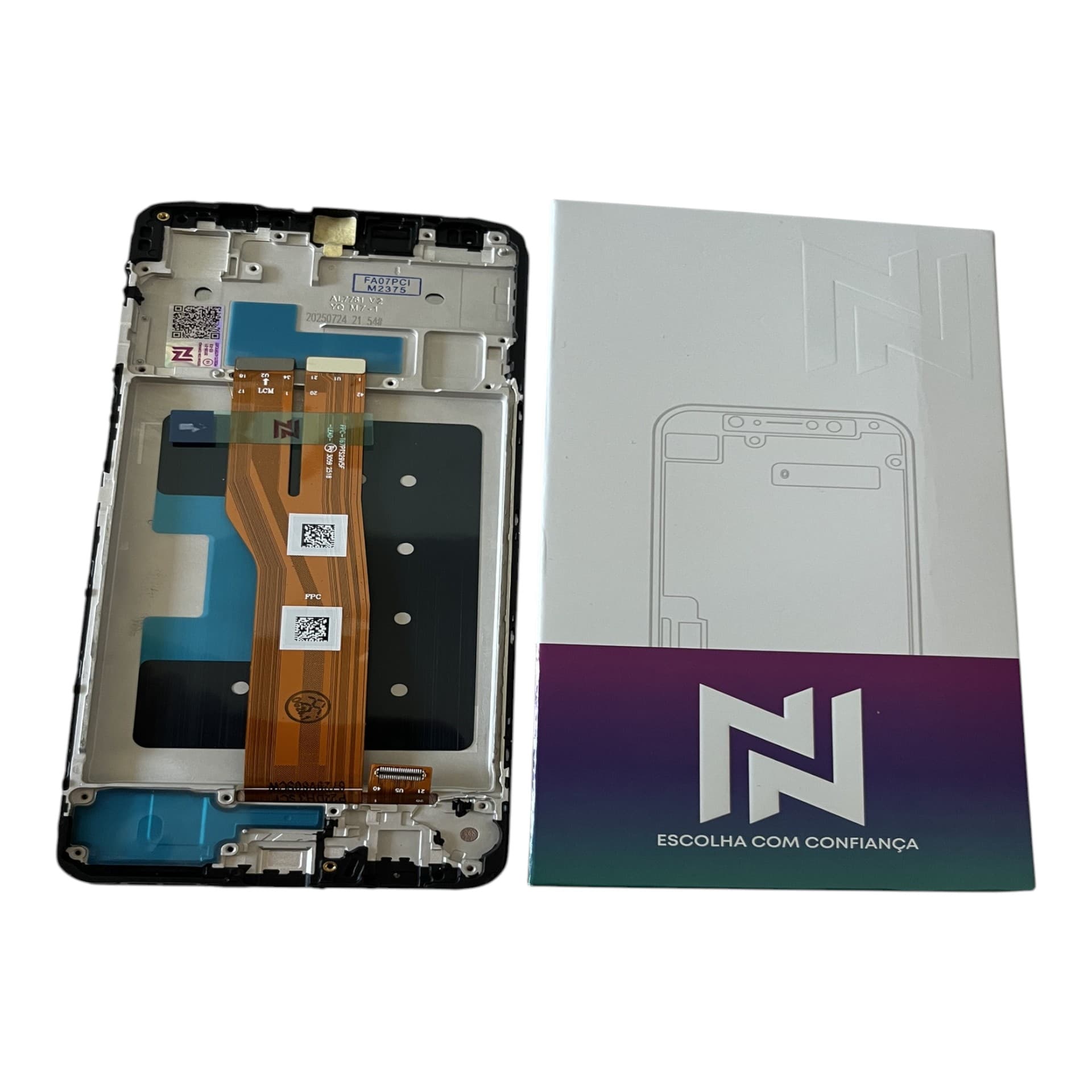 FRONTAL TELA SAMSUNG A07 4G COM ARO NN