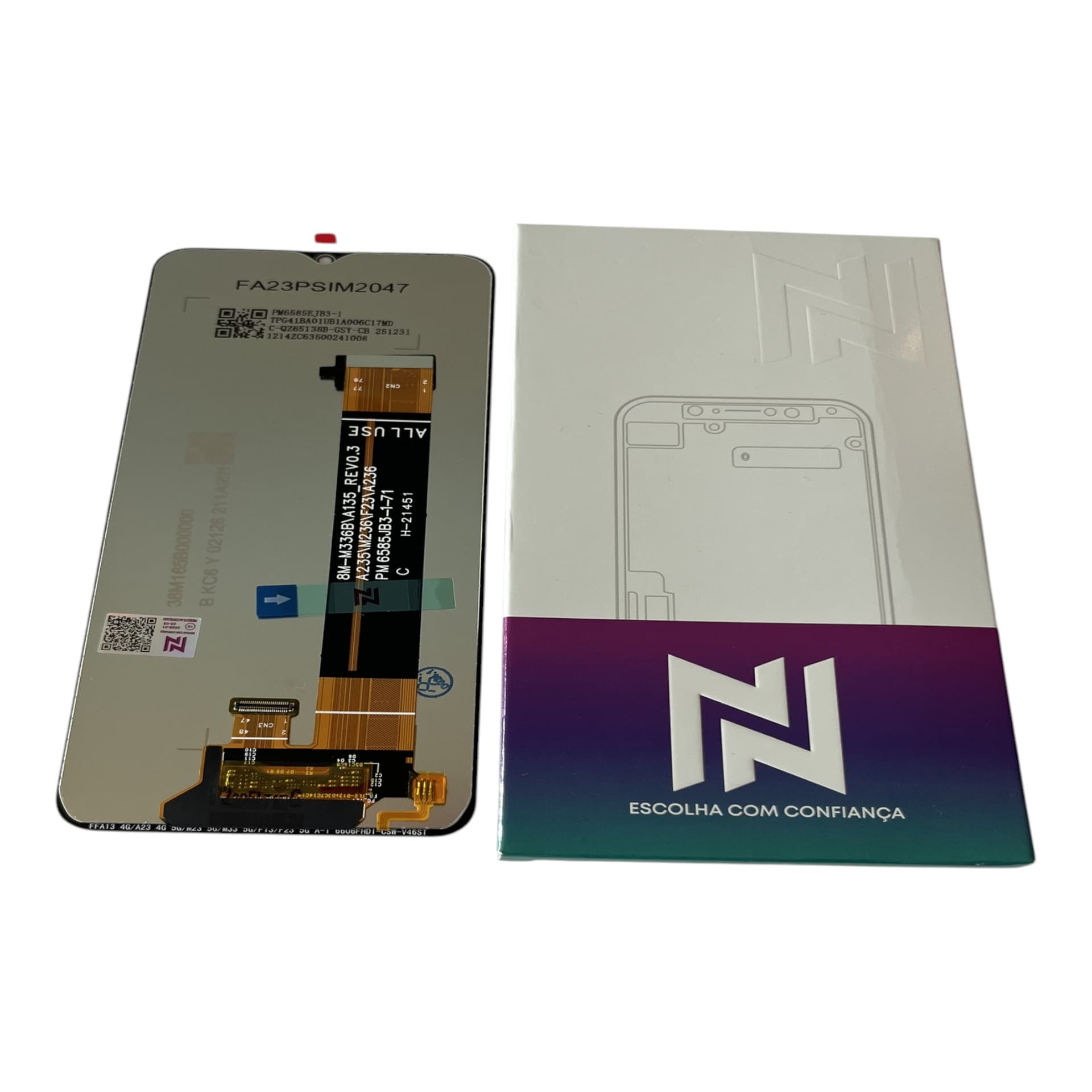 FRONTAL TELA SAMSUNG A23 4G PLS LCD SEM ARO NN