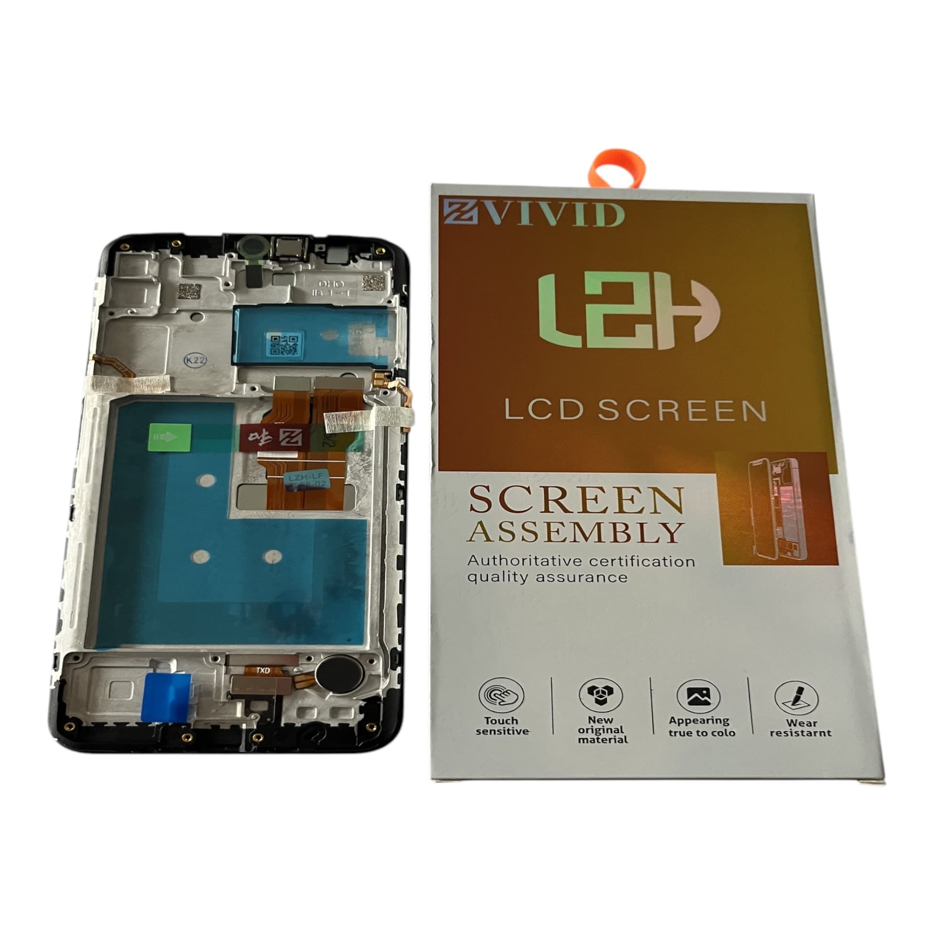 FRONTAL TELA LG K22 IPS LCD COM ARO LZH