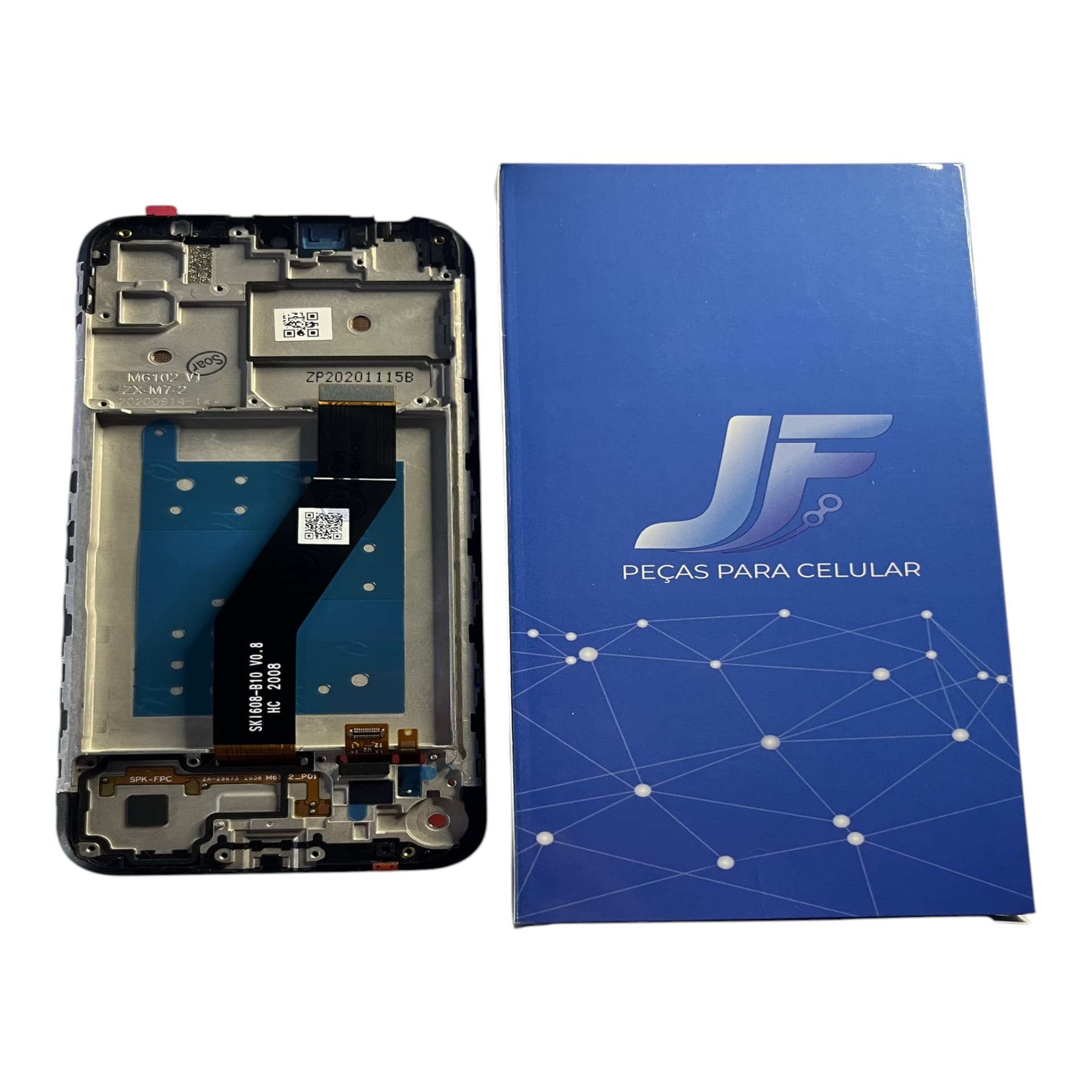 FRONTAL TELA MOTOROLA E6S IPS LCD COM ARO WCELL
