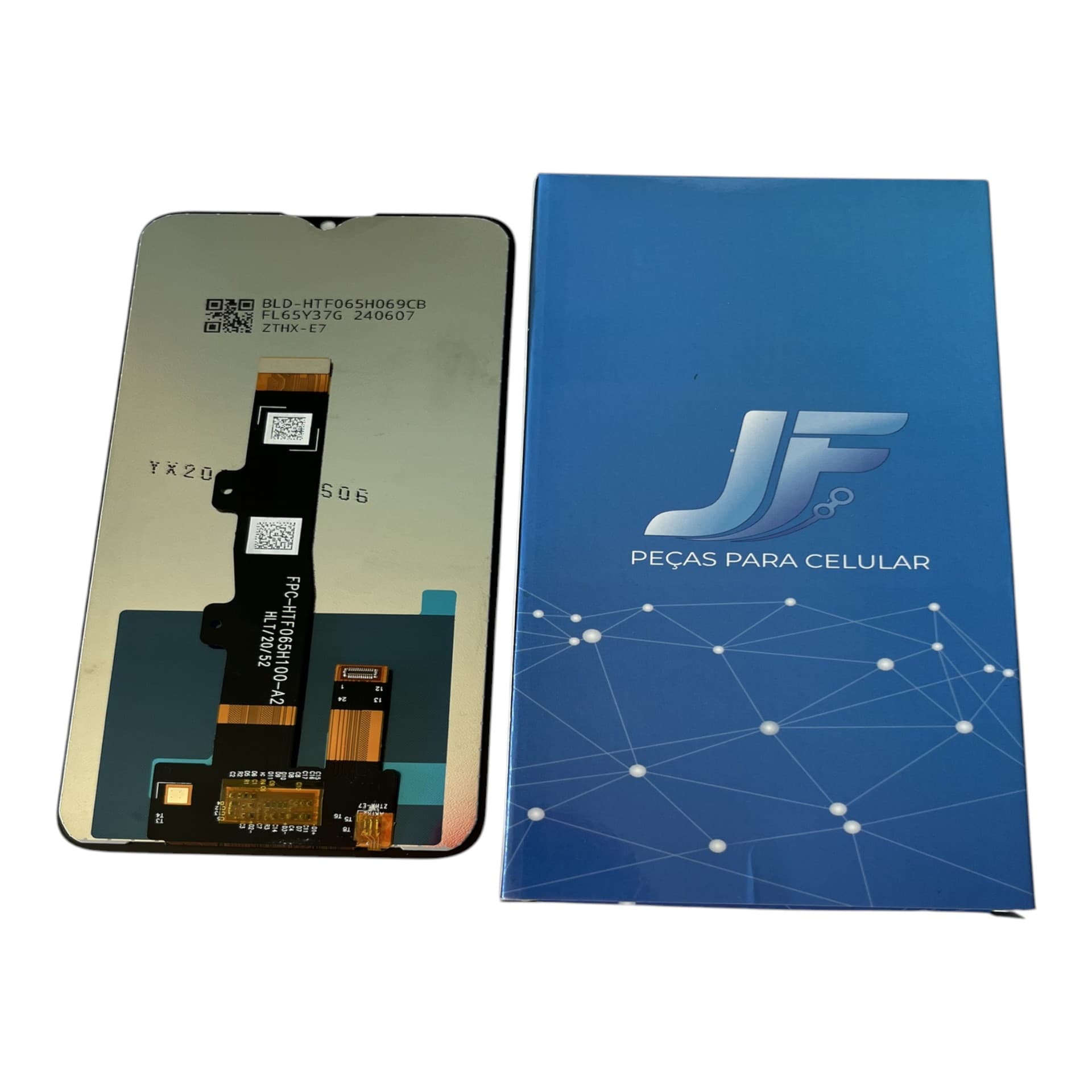 FRONTAL TELA MOTOROLA E7 / E7 POWER IPS LCD SEM ARO WCELL