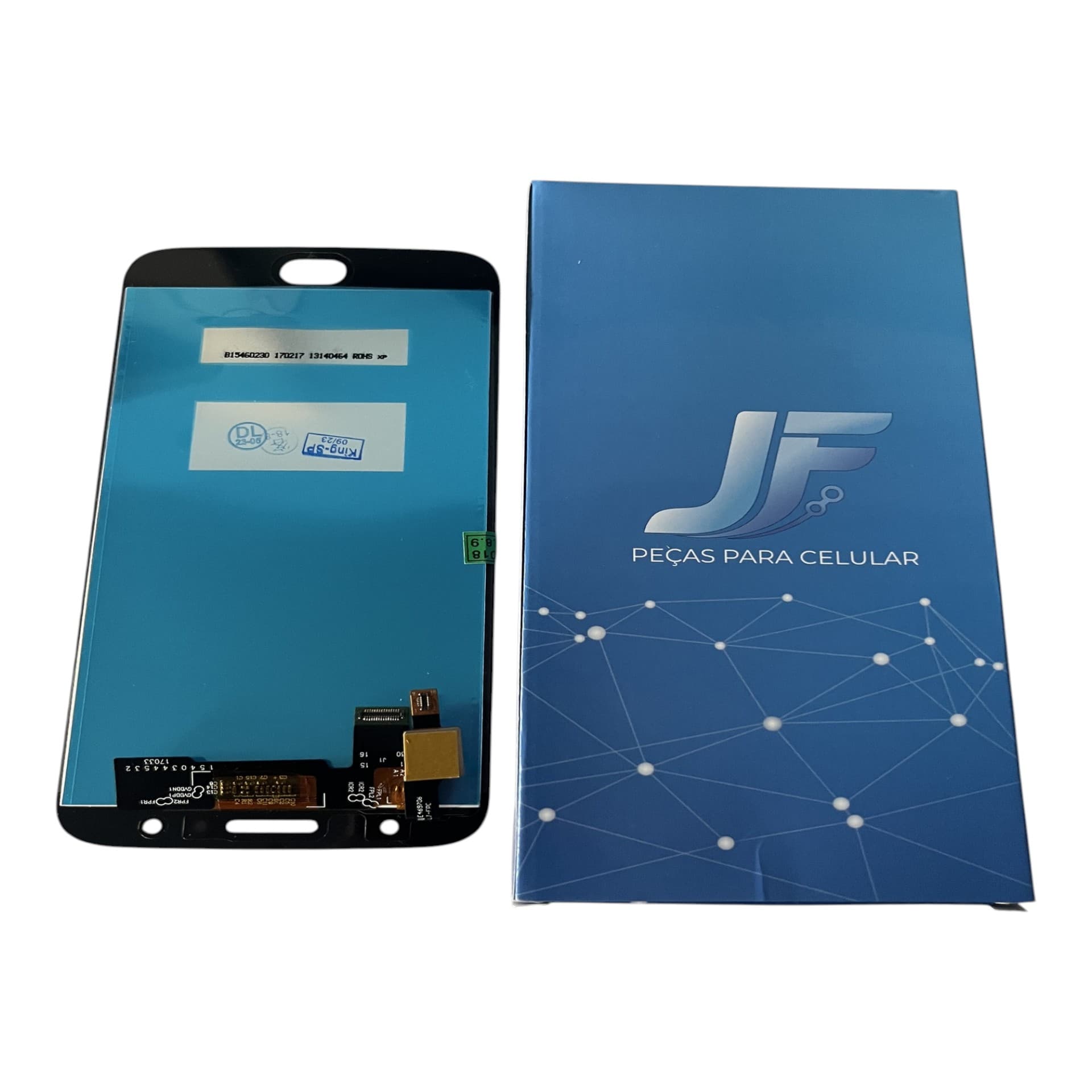 FRONTAL TELA MOTOROLA G5S PLUS DOURADA IPS LCD SEM ARO WCELL