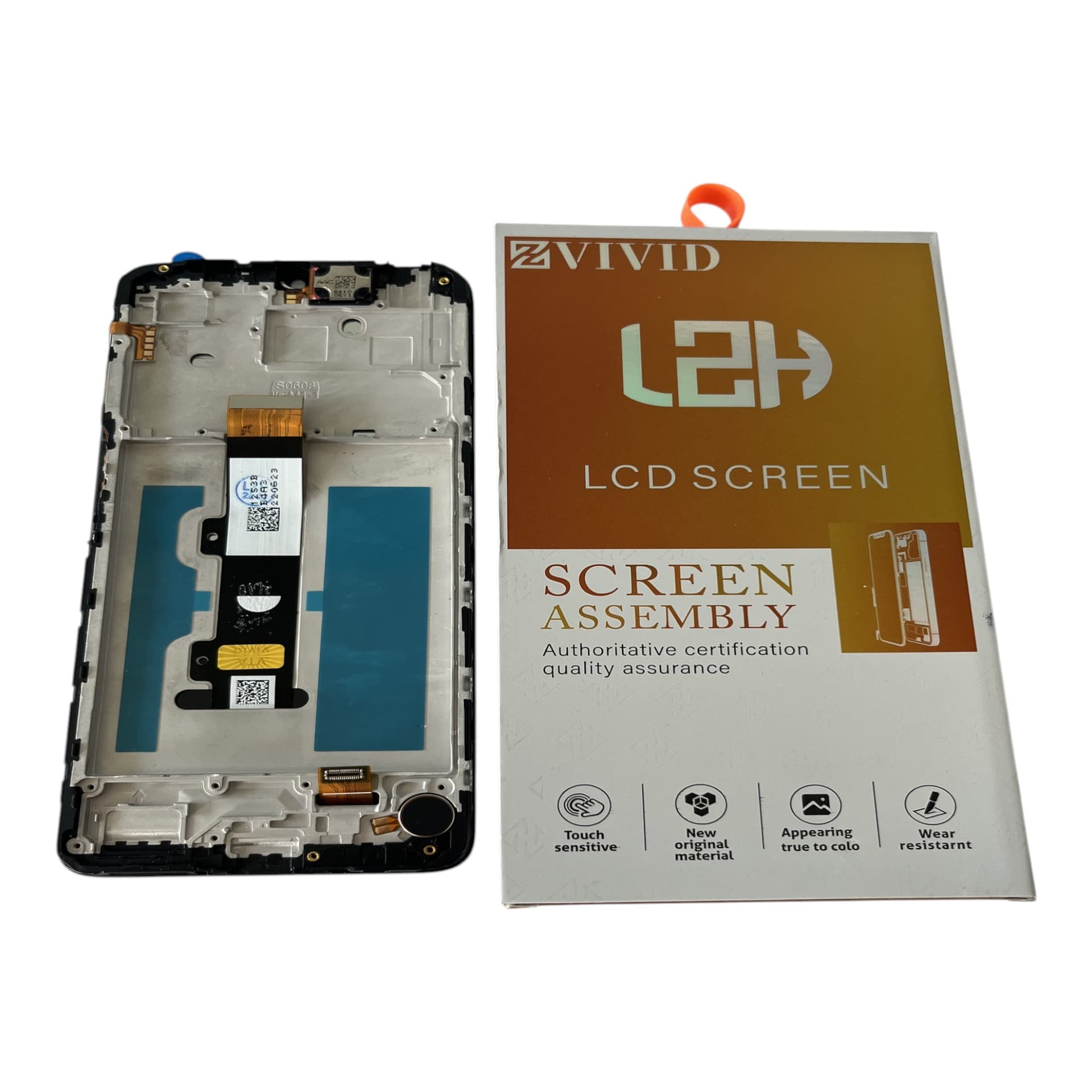 FRONTAL TELA MOTOROLA E22/ E22I IPS LCD COM ARO LZH