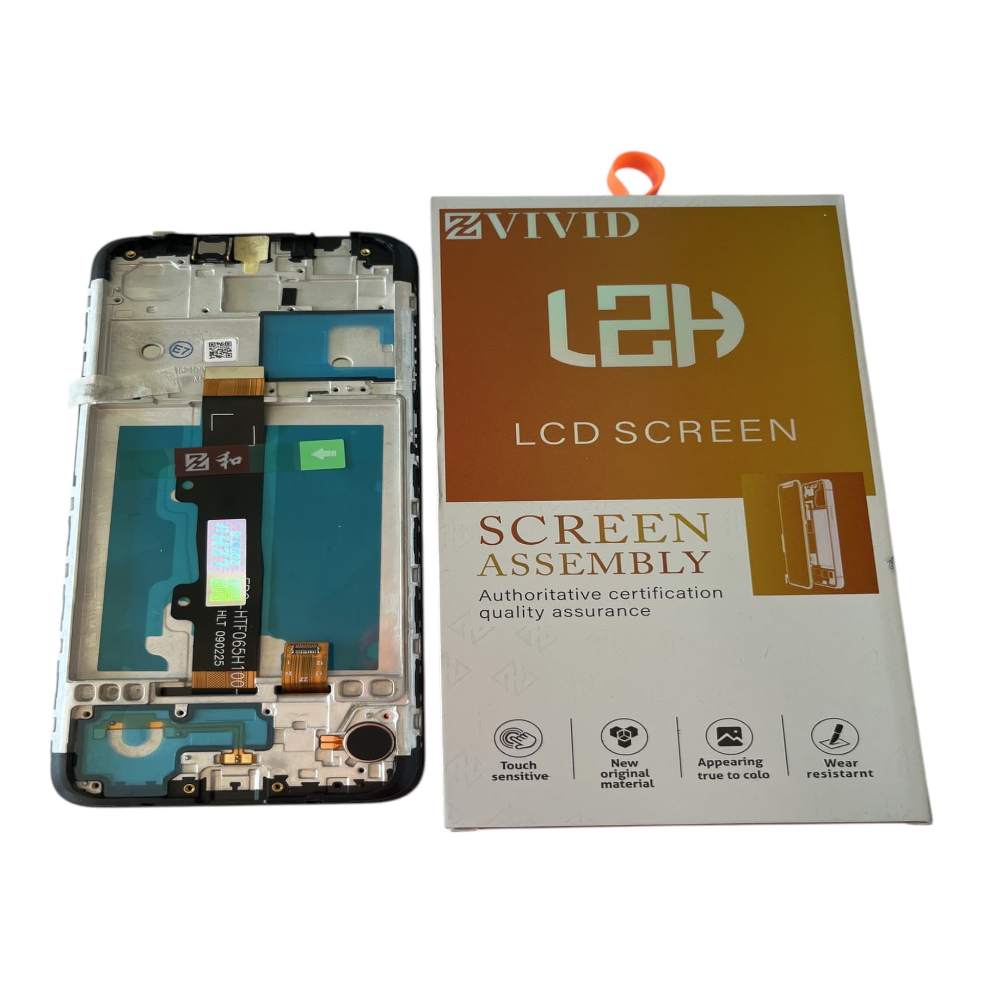 FRONTAL TELA MOTOROLA E7 IPS LCD COM ARO LZH