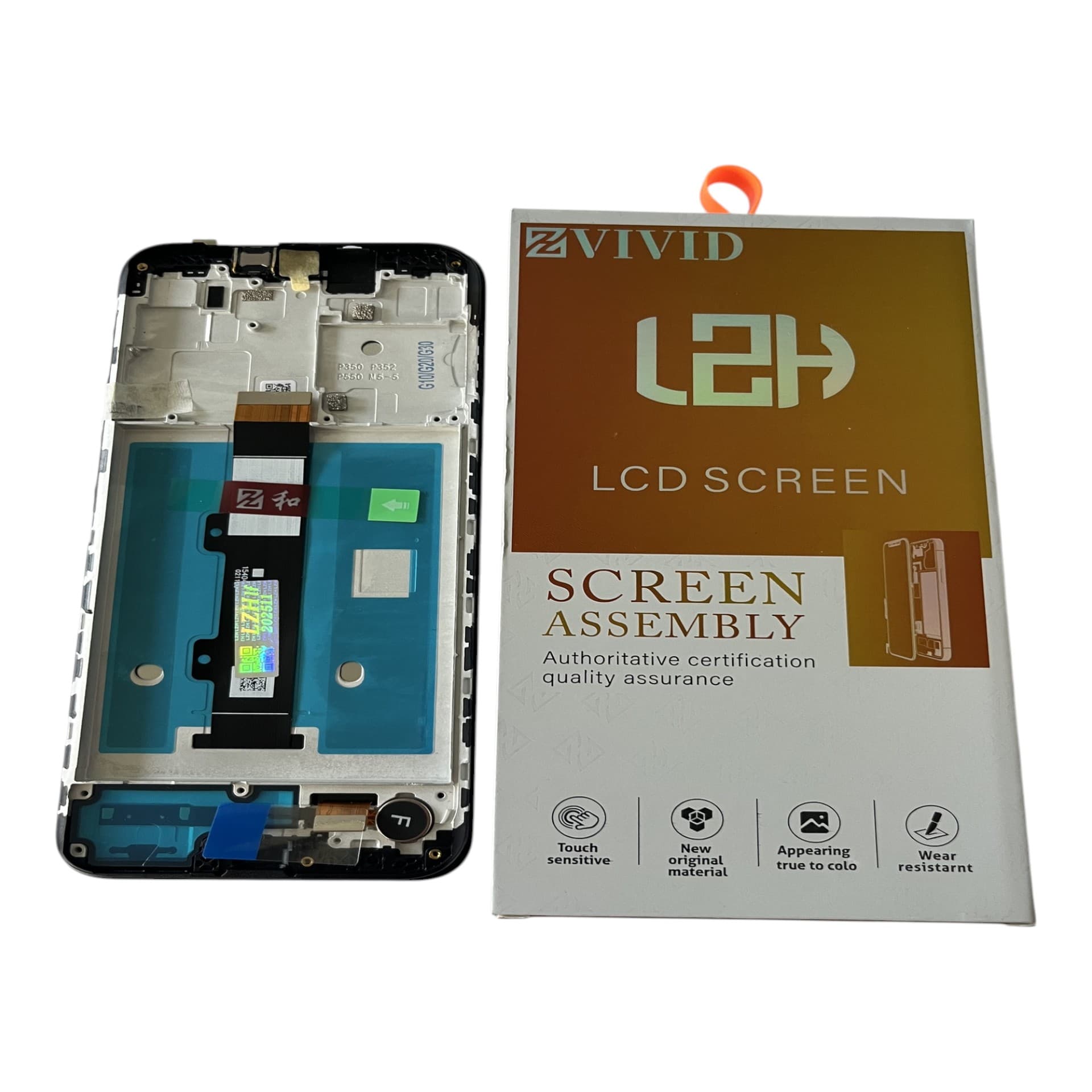 FRONTAL TELA MOTOROLA G10/G20/G30 IPS LCD COM ARO LZH