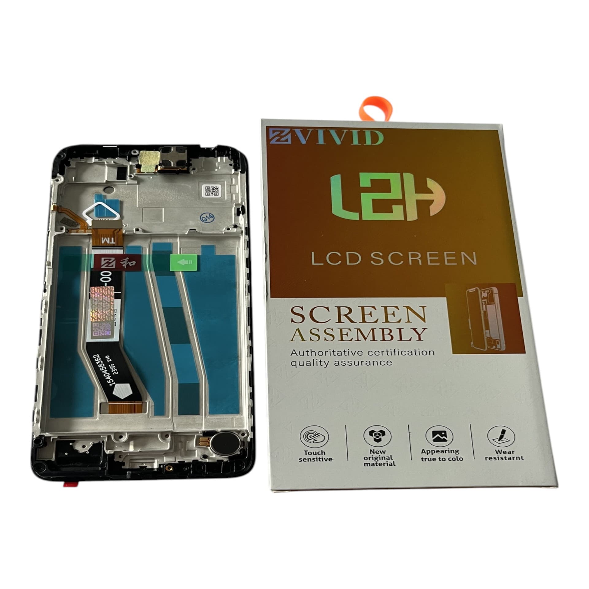 FRONTAL TELA MOTOROLA G14 IPS LCD COM ARO LZH