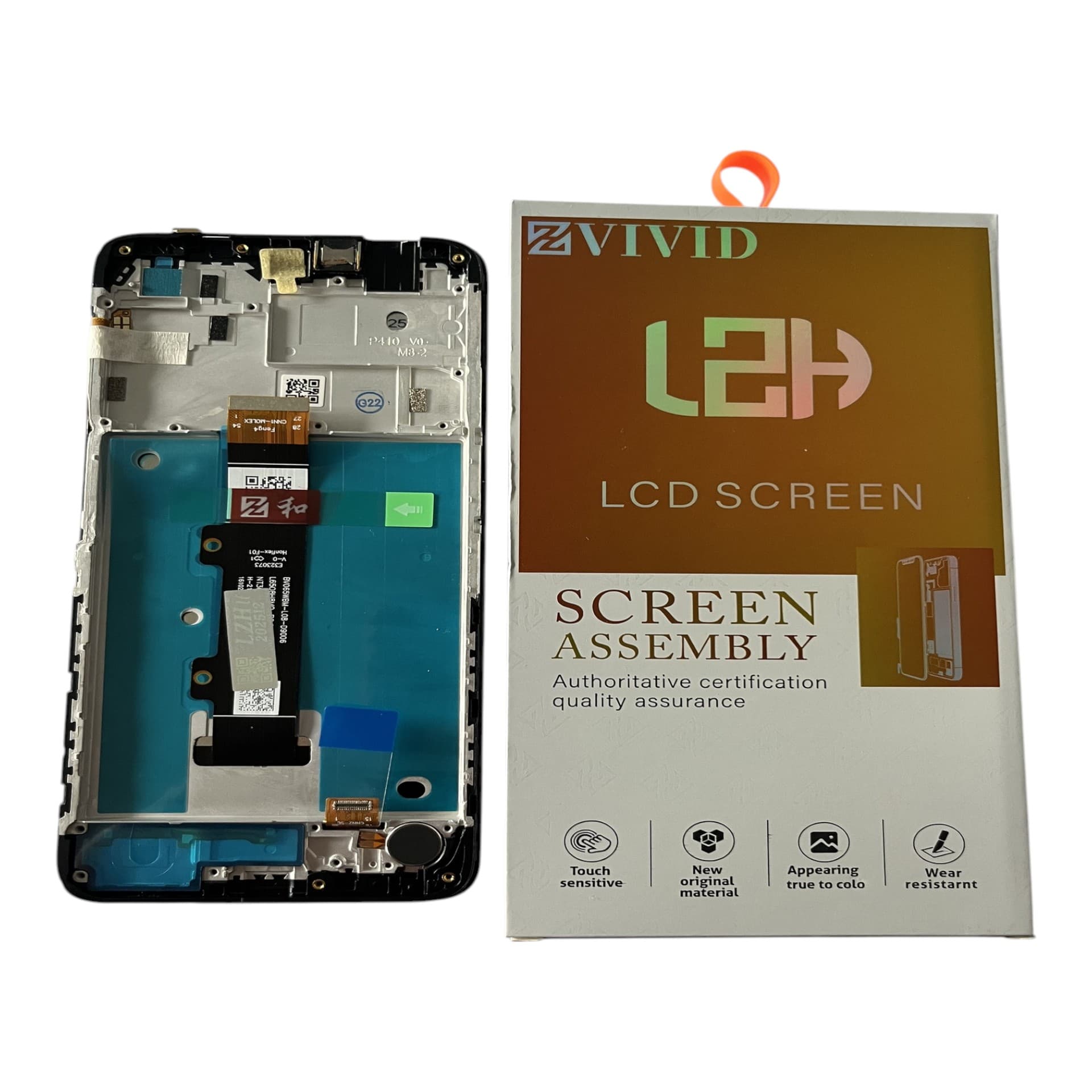 FRONTAL TELA MOTOROLA G22 IPS LCD COM ARO LZH