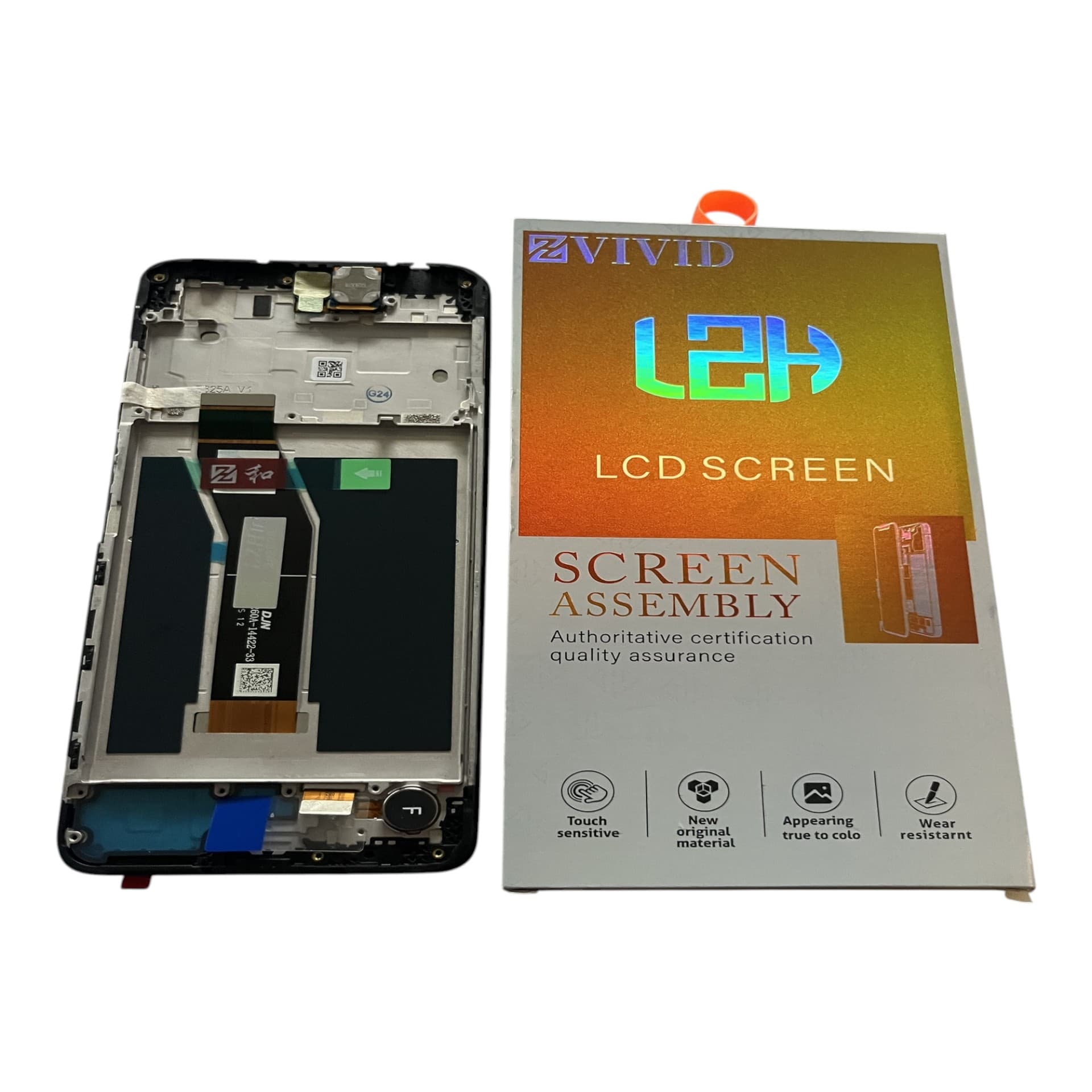 FRONTAL TELA MOTOROLA G24 IPS LCD COM ARO LZH