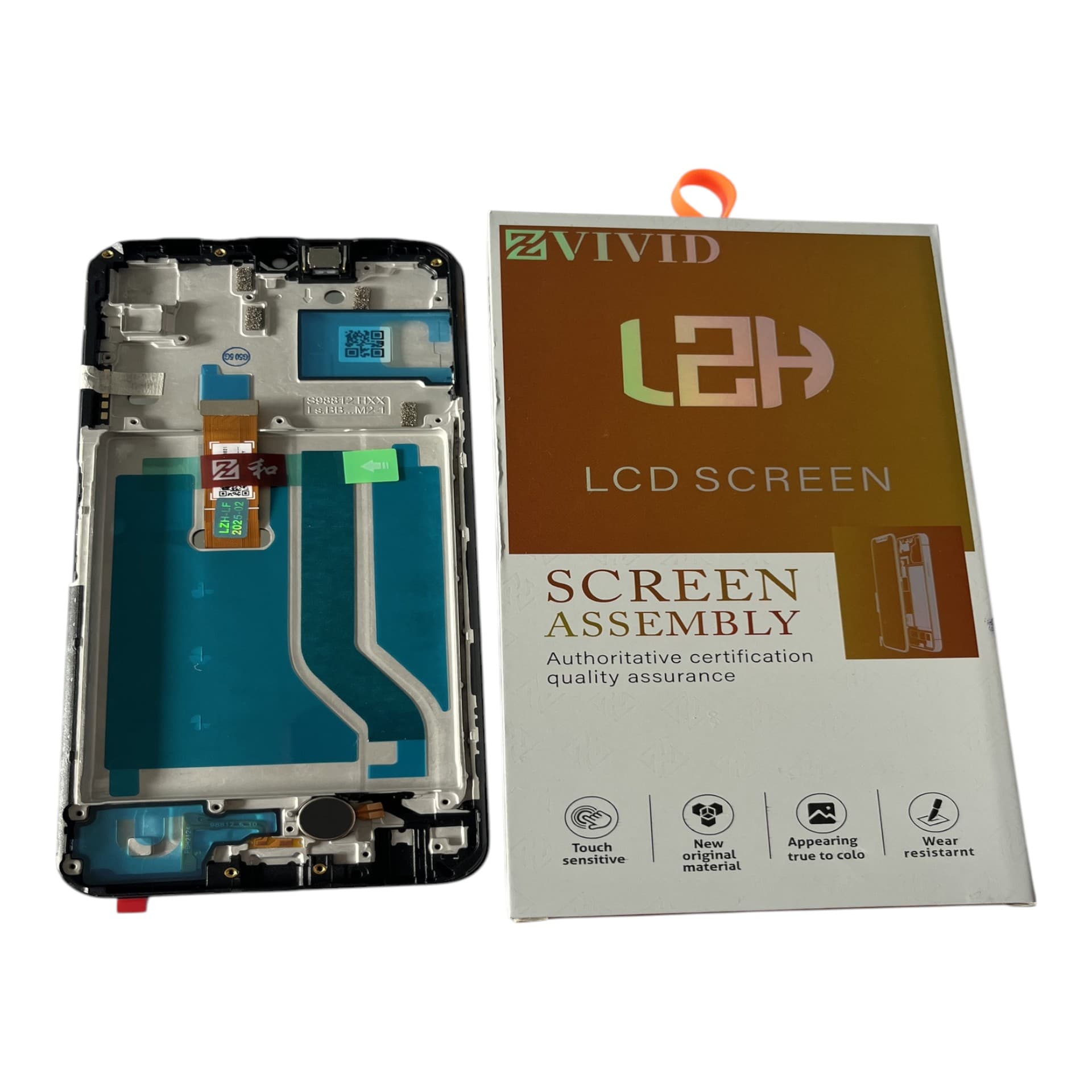 FRONTAL TELA MOTOROLA G50 5G IPS LCD COM ARO  LZH