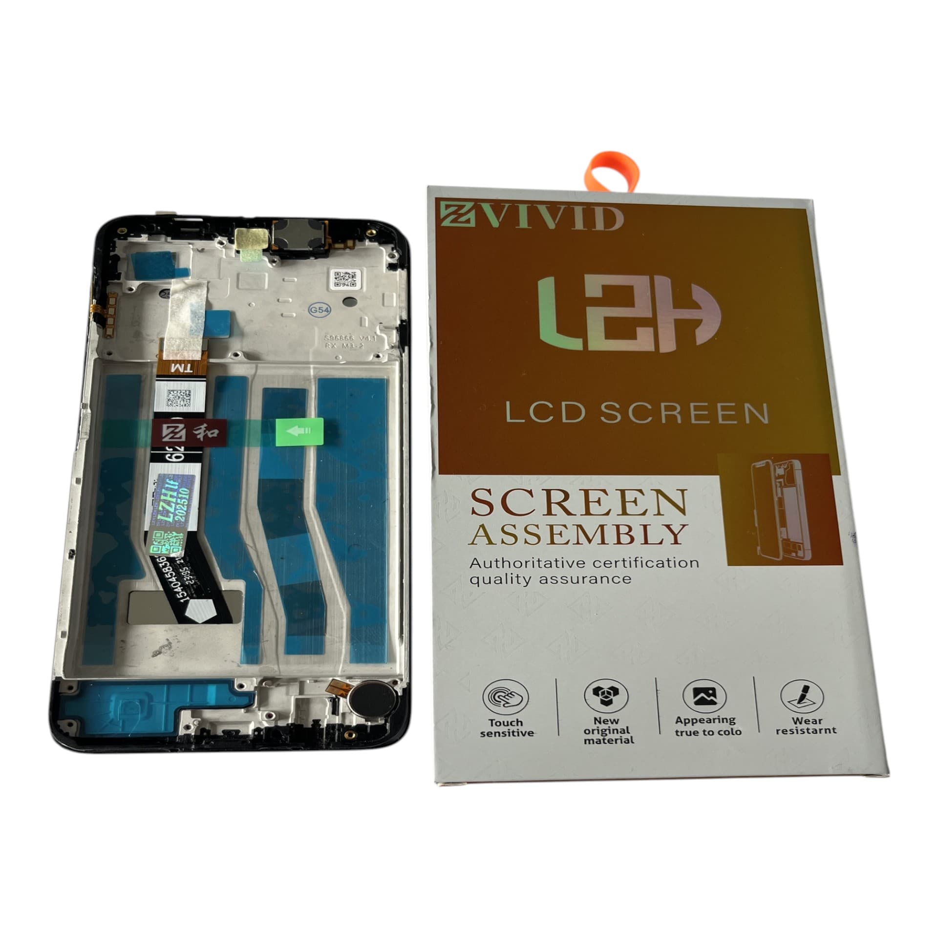 FRONTAL TELA MOTOROLA G54 IPS LCD COM ARO LZH
