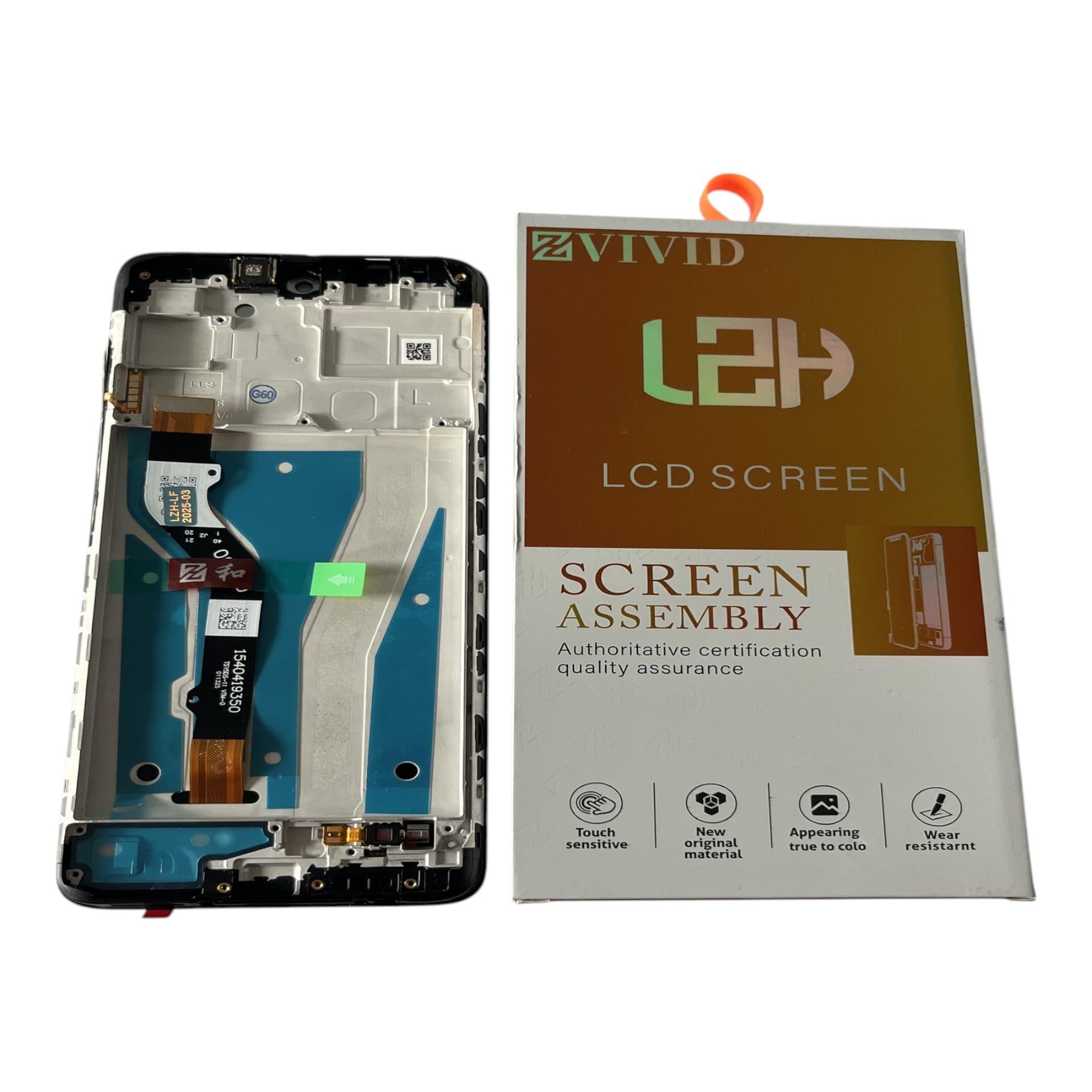 FRONTAL TELA MOTOROLA G60 IPS LCD COM ARO LZH