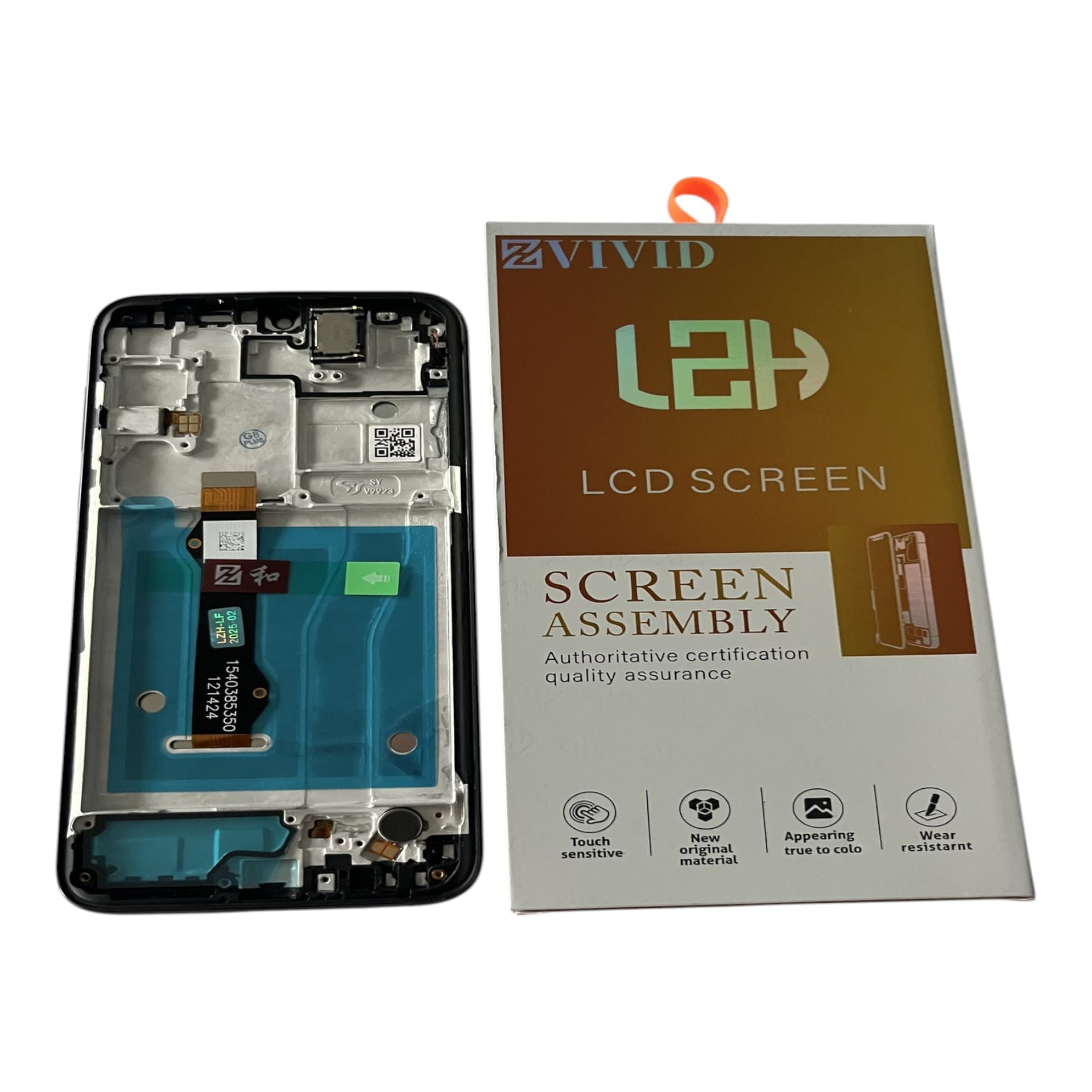 FRONTAL TELA MOTOROLA G8 PLUS IPS LCD COM ARO LZH