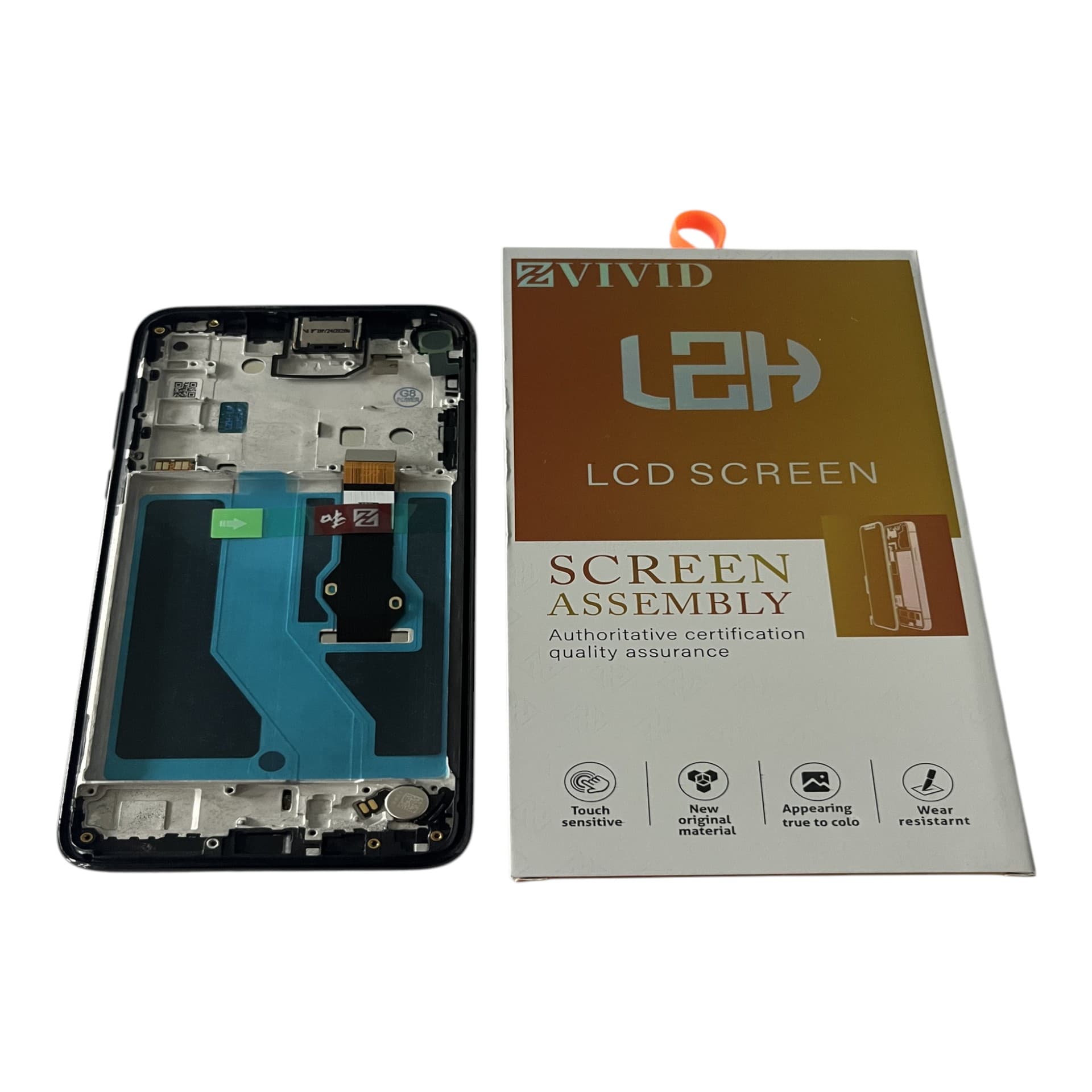FRONTAL TELA MOTOROLA G8 POWER IPS LCD COM ARO LZH