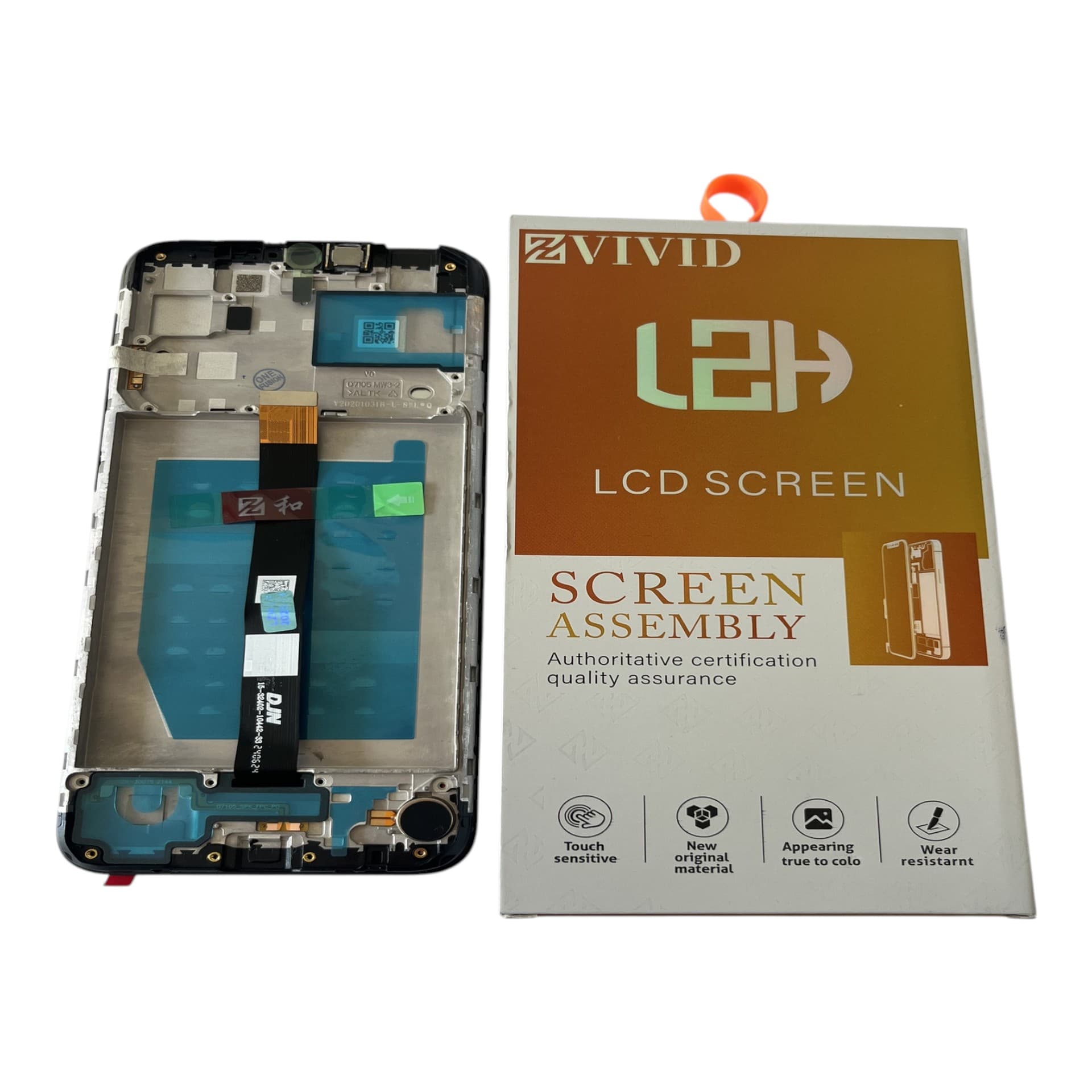 FRONTAL TELA MOTOROLA ONE FUSION IPS LCD COM ARO LZH