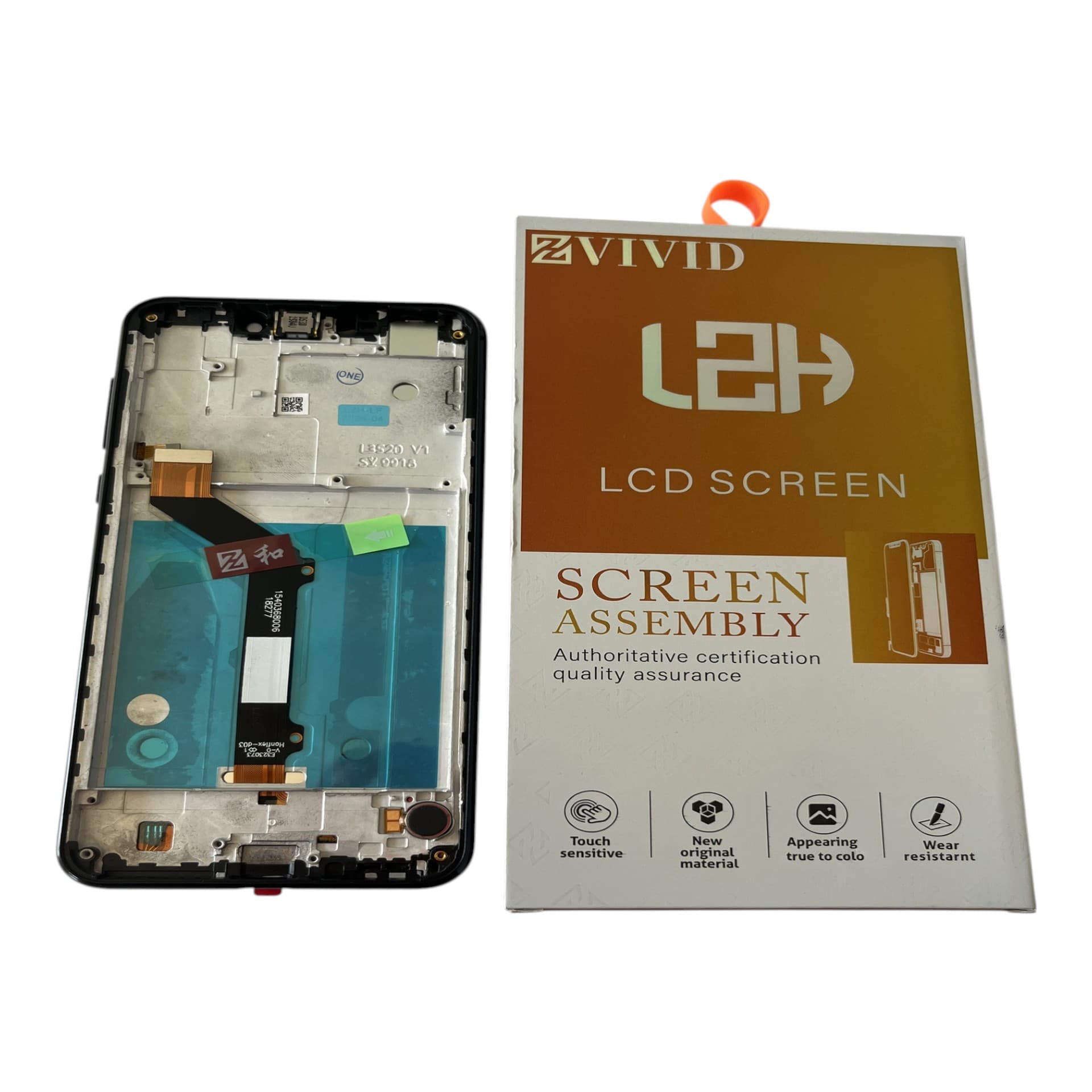 FRONTAL TELA MOTOROLA ONE IPS LCD COM ARO LZH