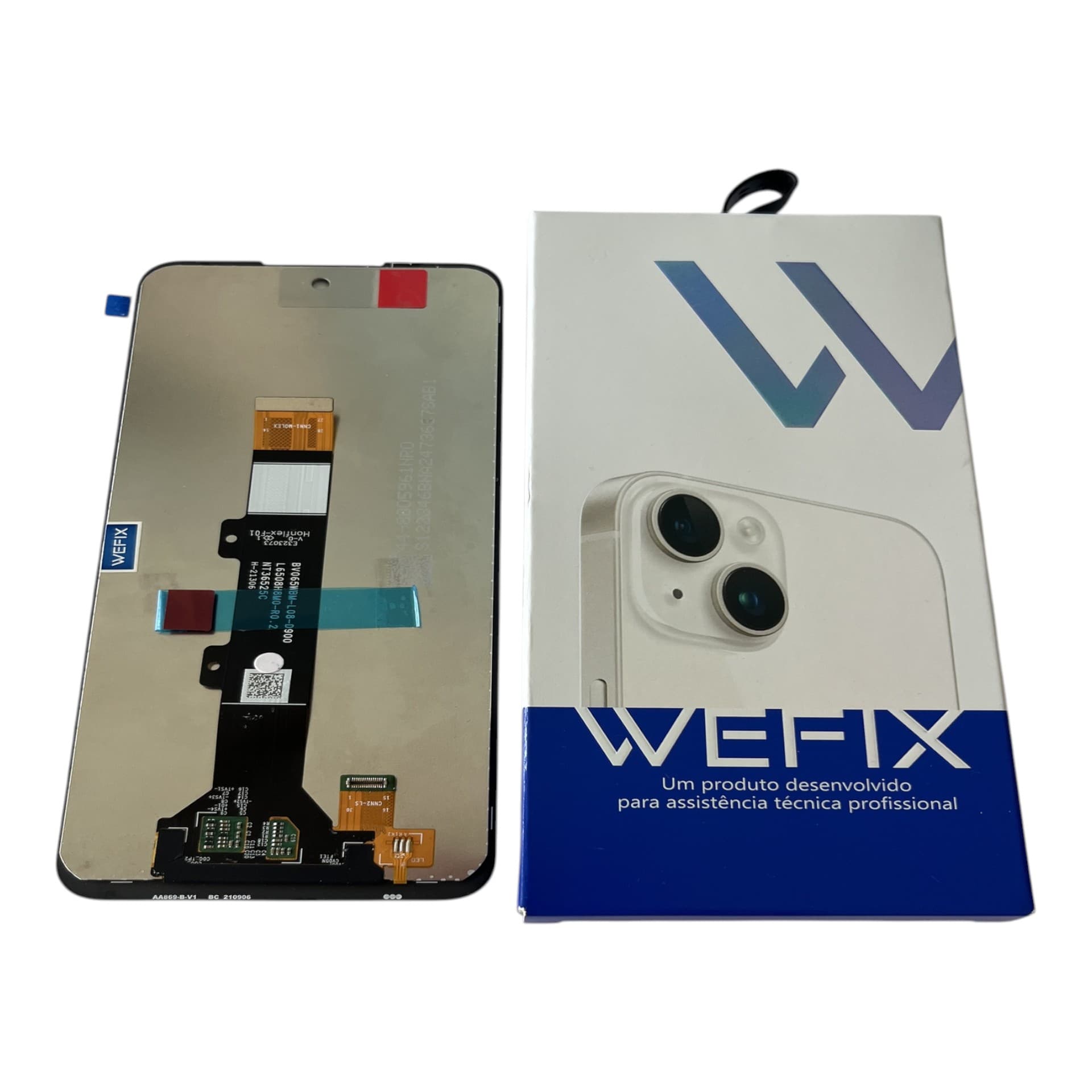 FRONTAL TELA MOTOROLA E30 / E40 IPS LCD SEM ARO WEFIX