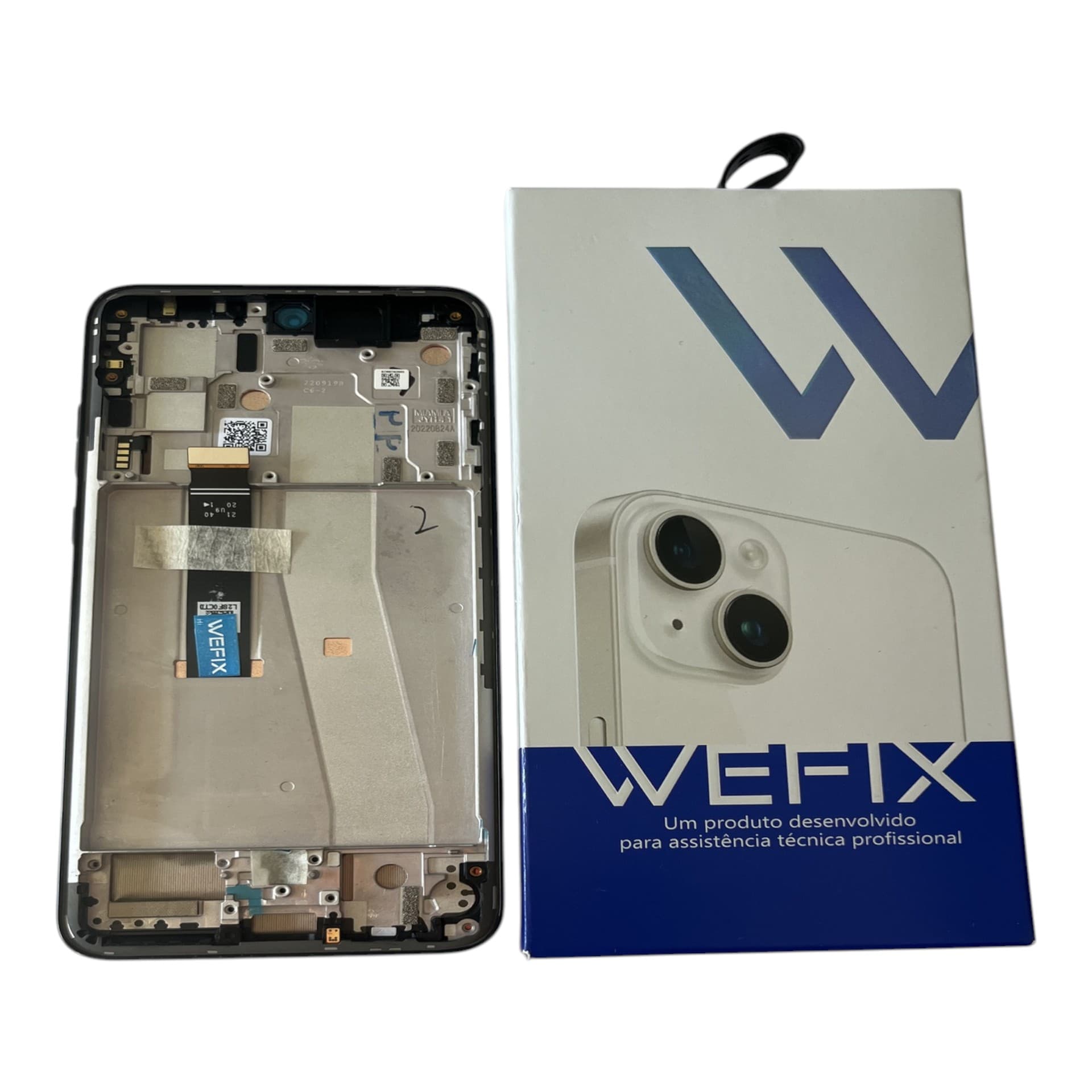 FRONTAL TELA MOTOROLA EDGE 30 NEO OLED COM ARO WEFIX