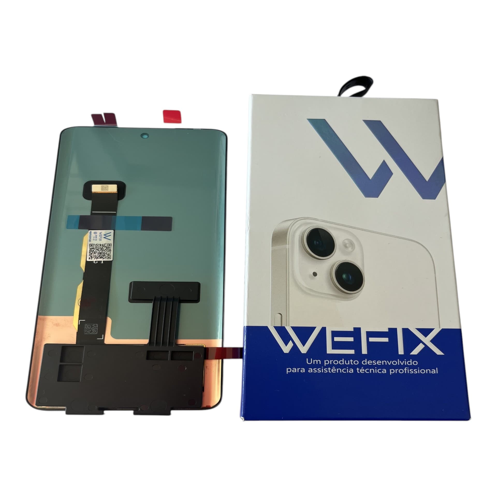 FRONTAL TELA MOTOROLA EDGE 40 NEO OLED SEM ARO NACIONAL WEFIX