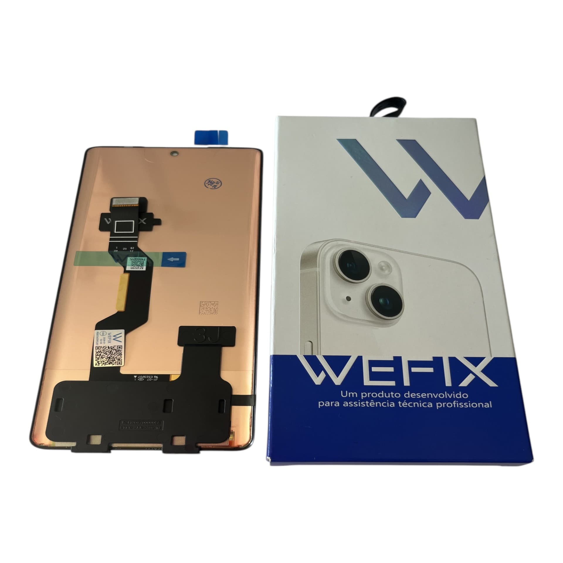 FRONTAL TELA MOTOROLA EDGE 50 FUSION G85 5G OLED SEM ARO WEFIX